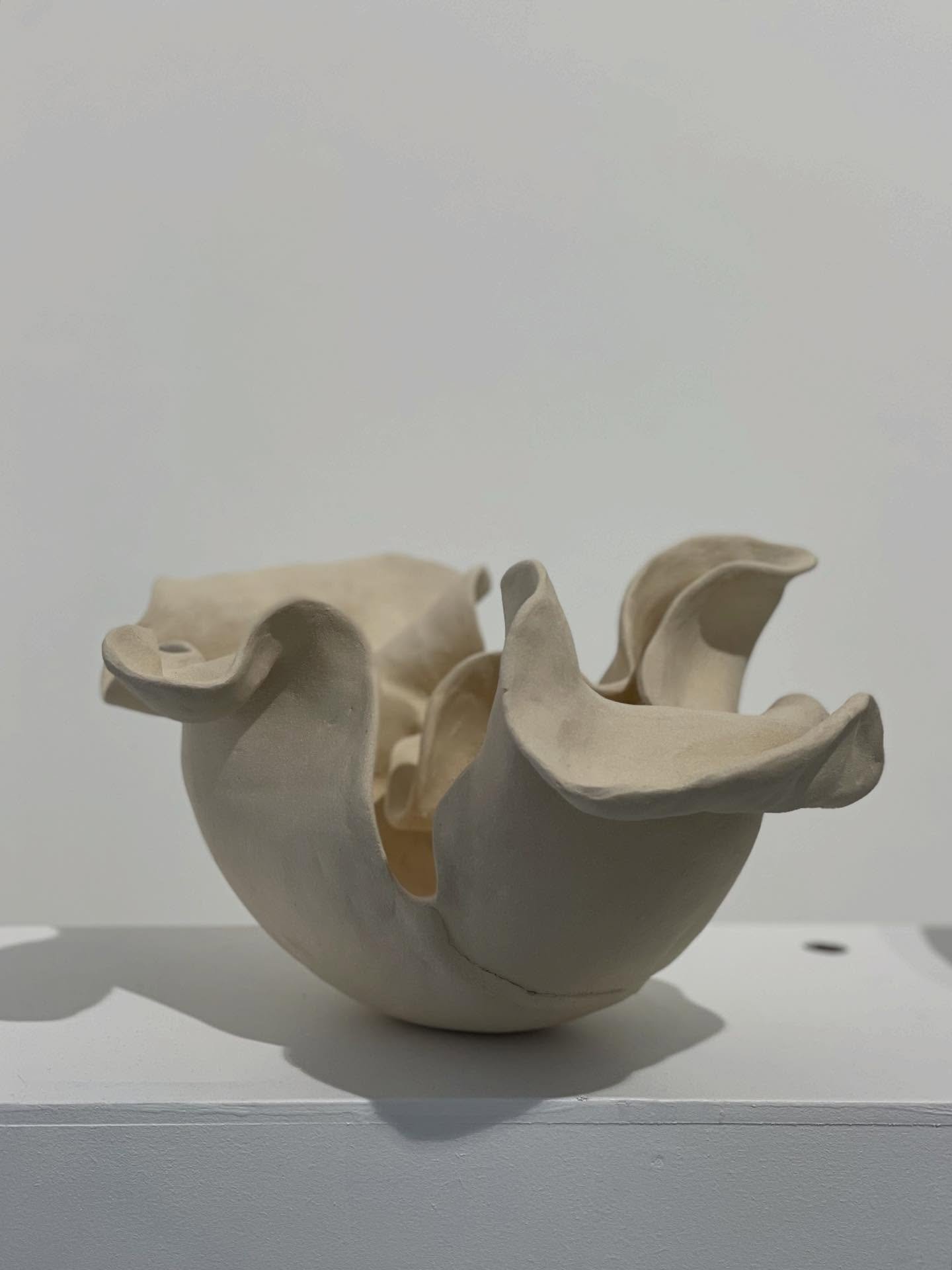 Origin: Heritage (2026)

Now showing at Drift Tide Form until 29 March @phoenix_artspace in Project Space.

From my Origin series. This piece speaks to inheritance that shapes us. Its pale clay body evokes bone: fragments of our biology carrying our 