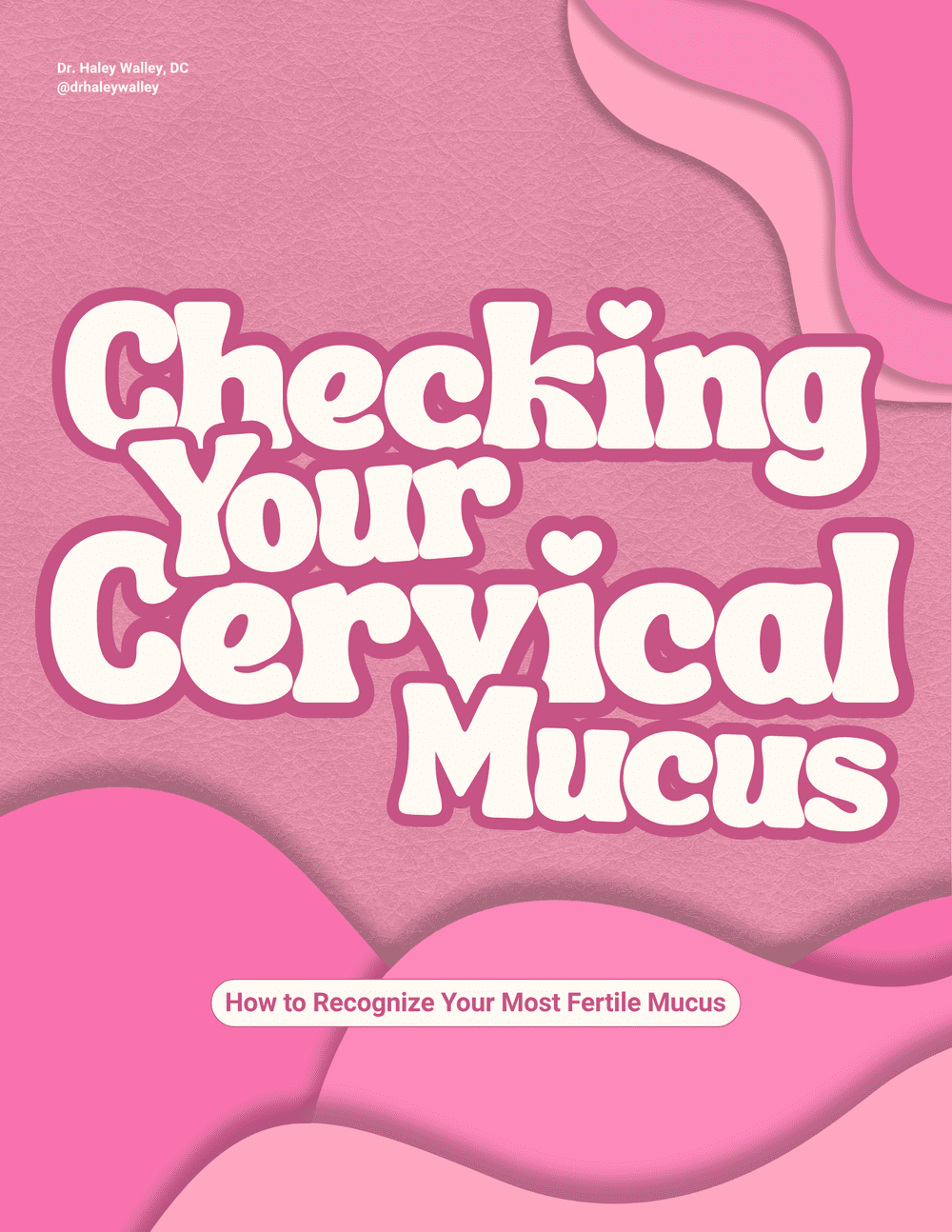 Checking Your Cervical Mucus guide cover