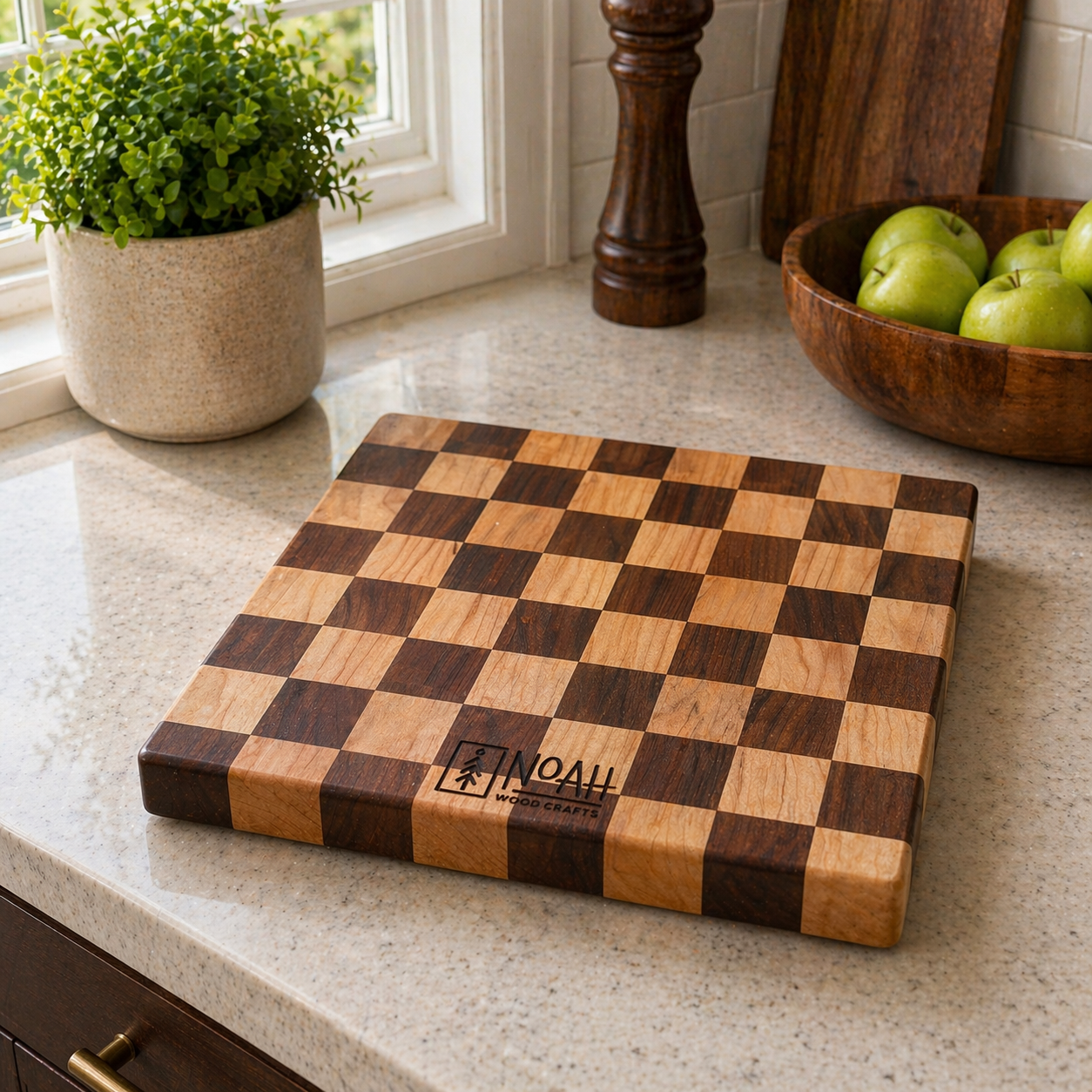 Checker Cutting Board (Small)