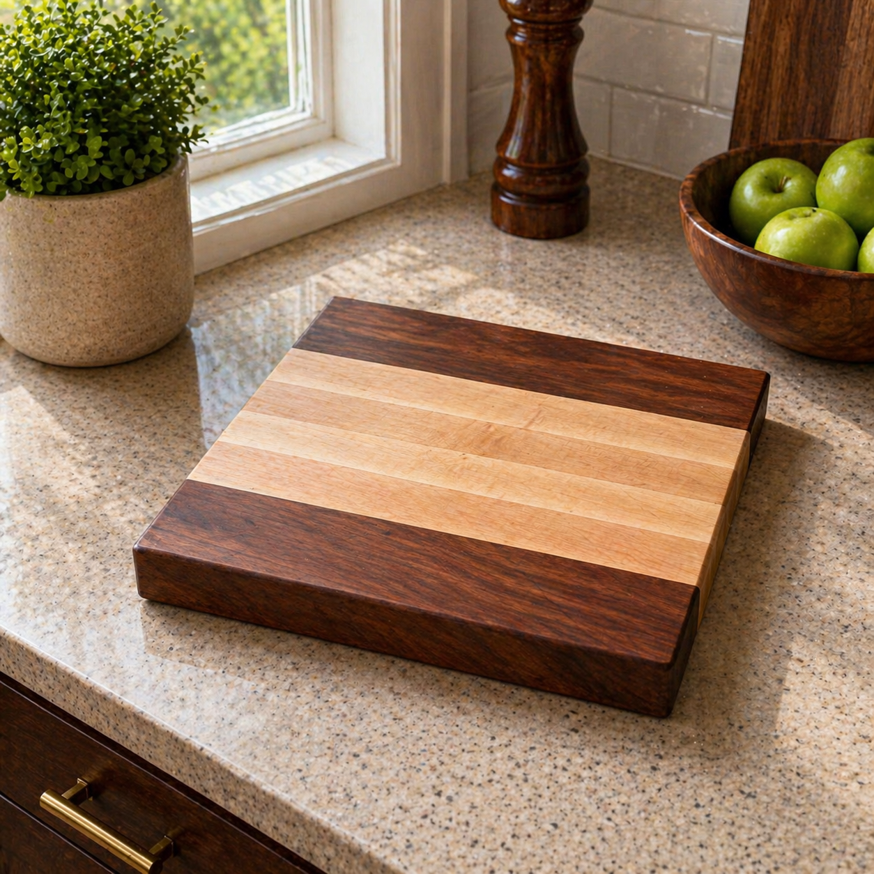 Two Tone Contemporary Cutting Board (Small)