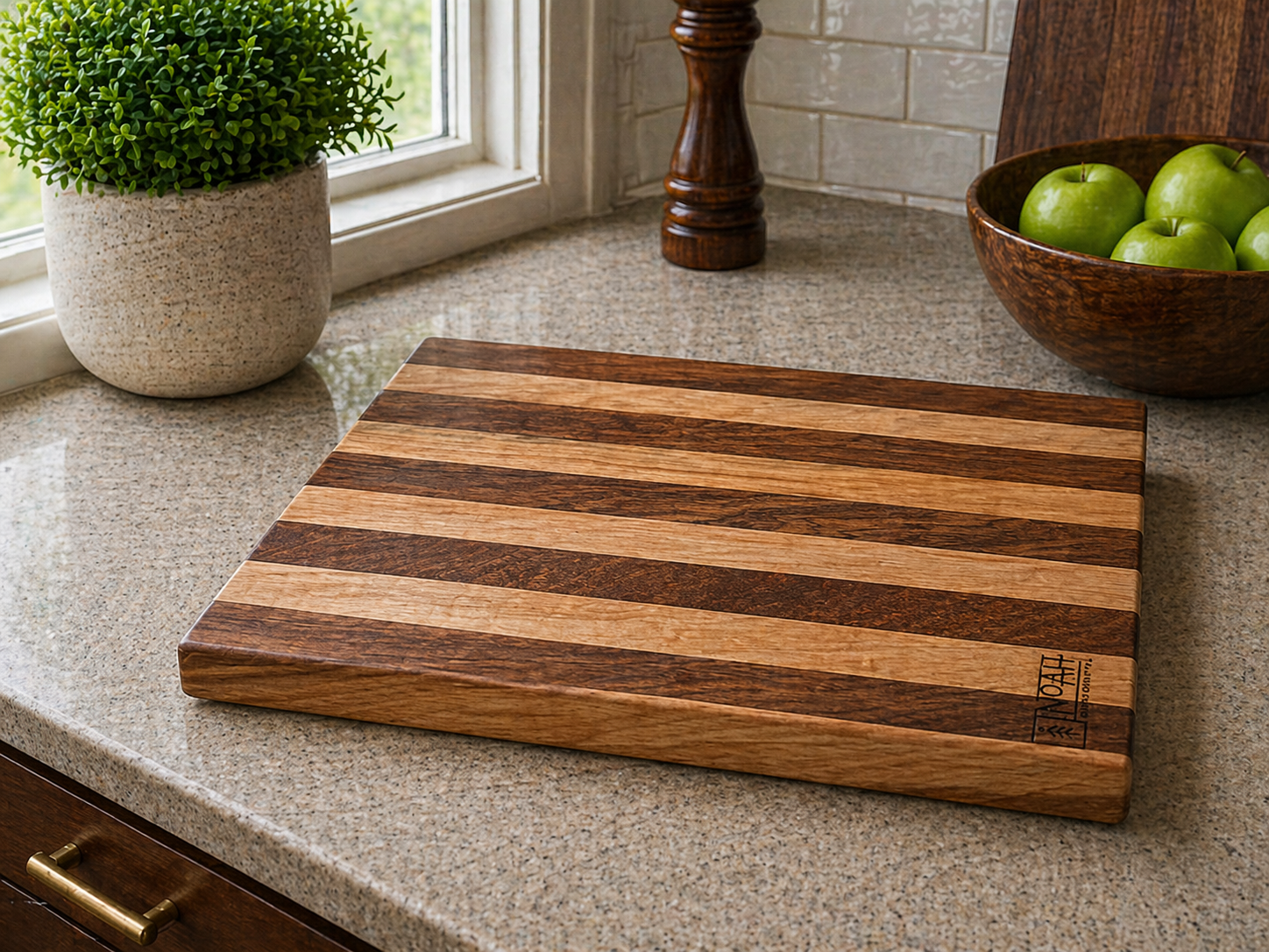 Striped Cutting Board (Small)