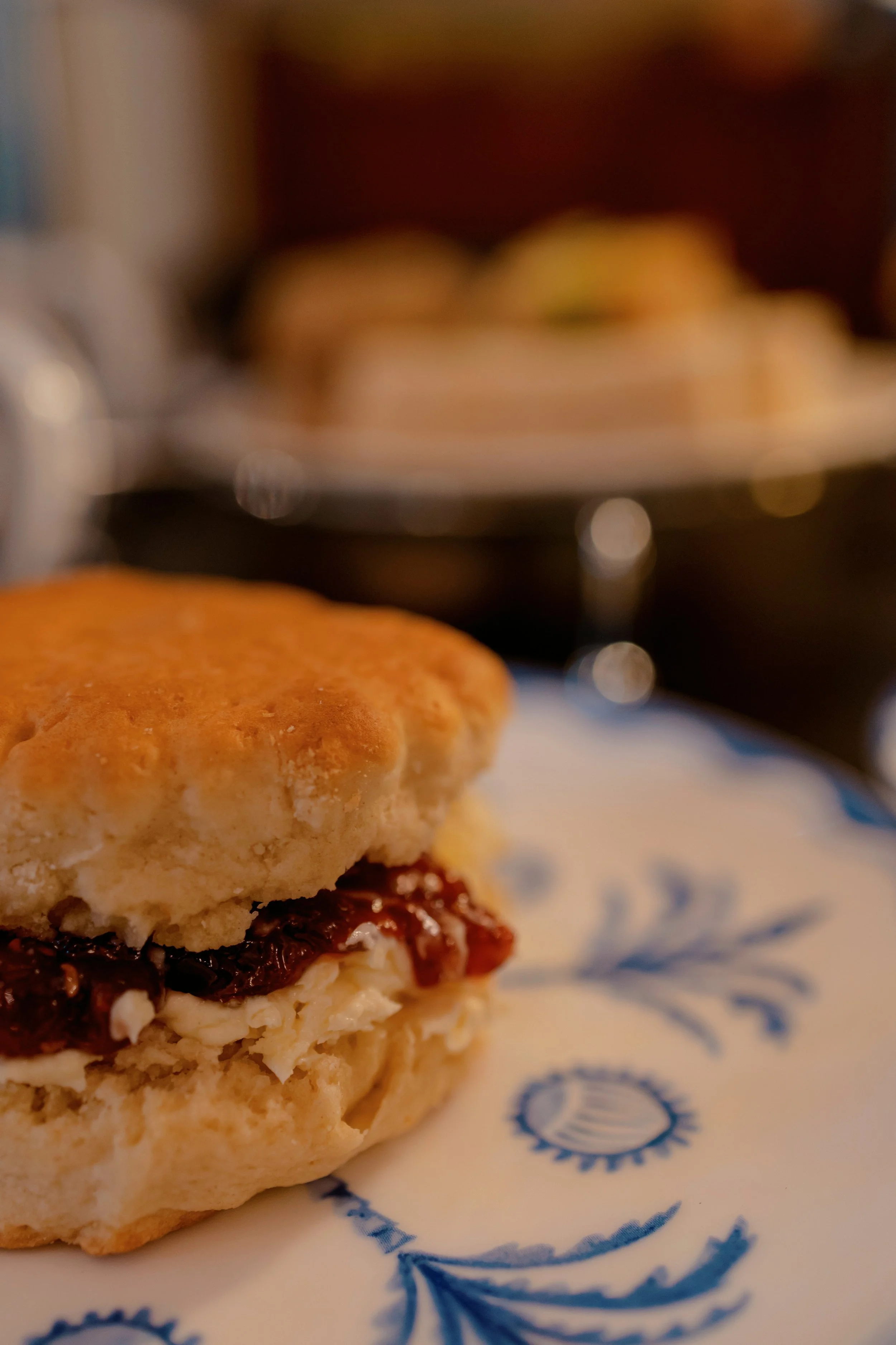 Scone sandwich 