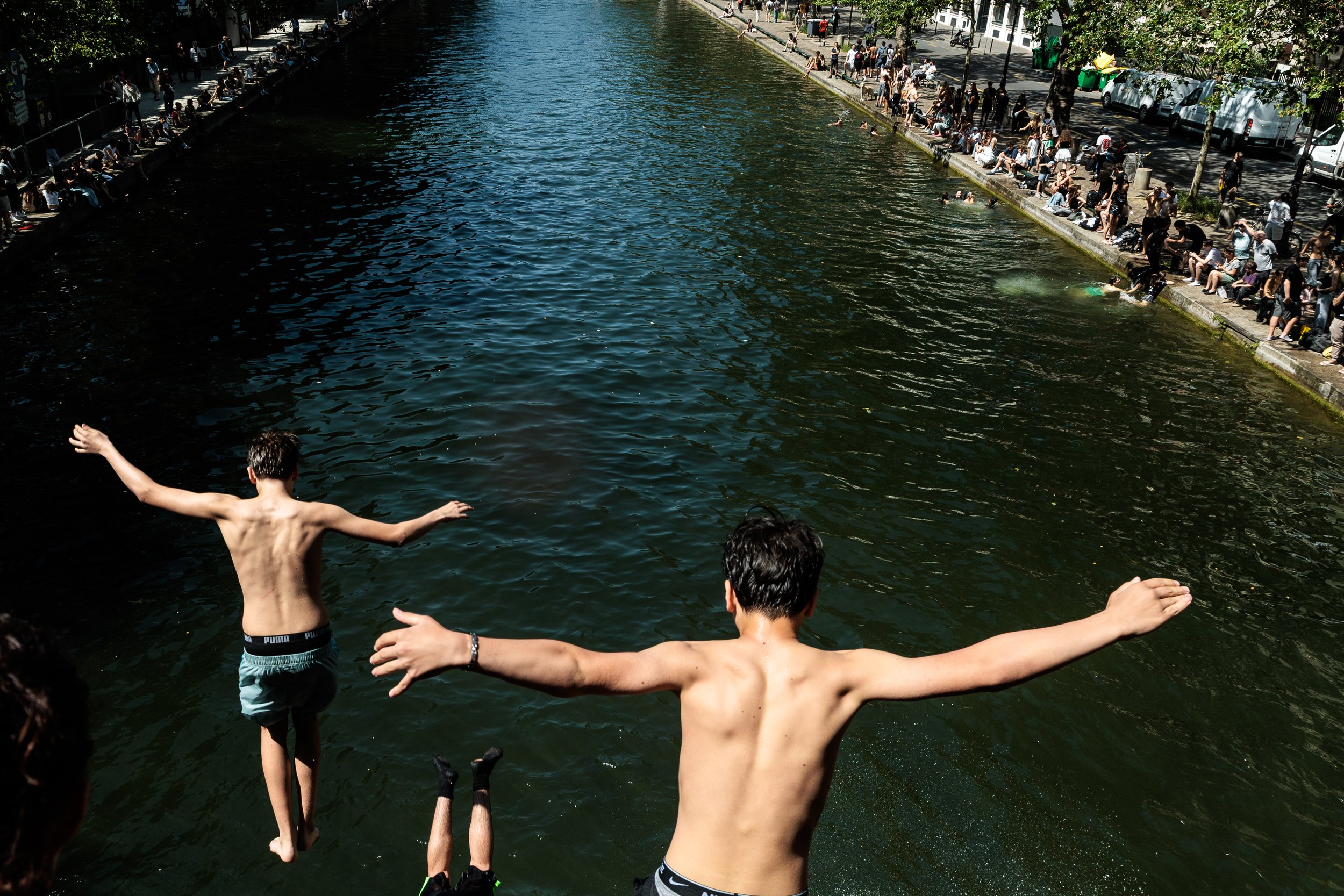 Canicule à Paris 