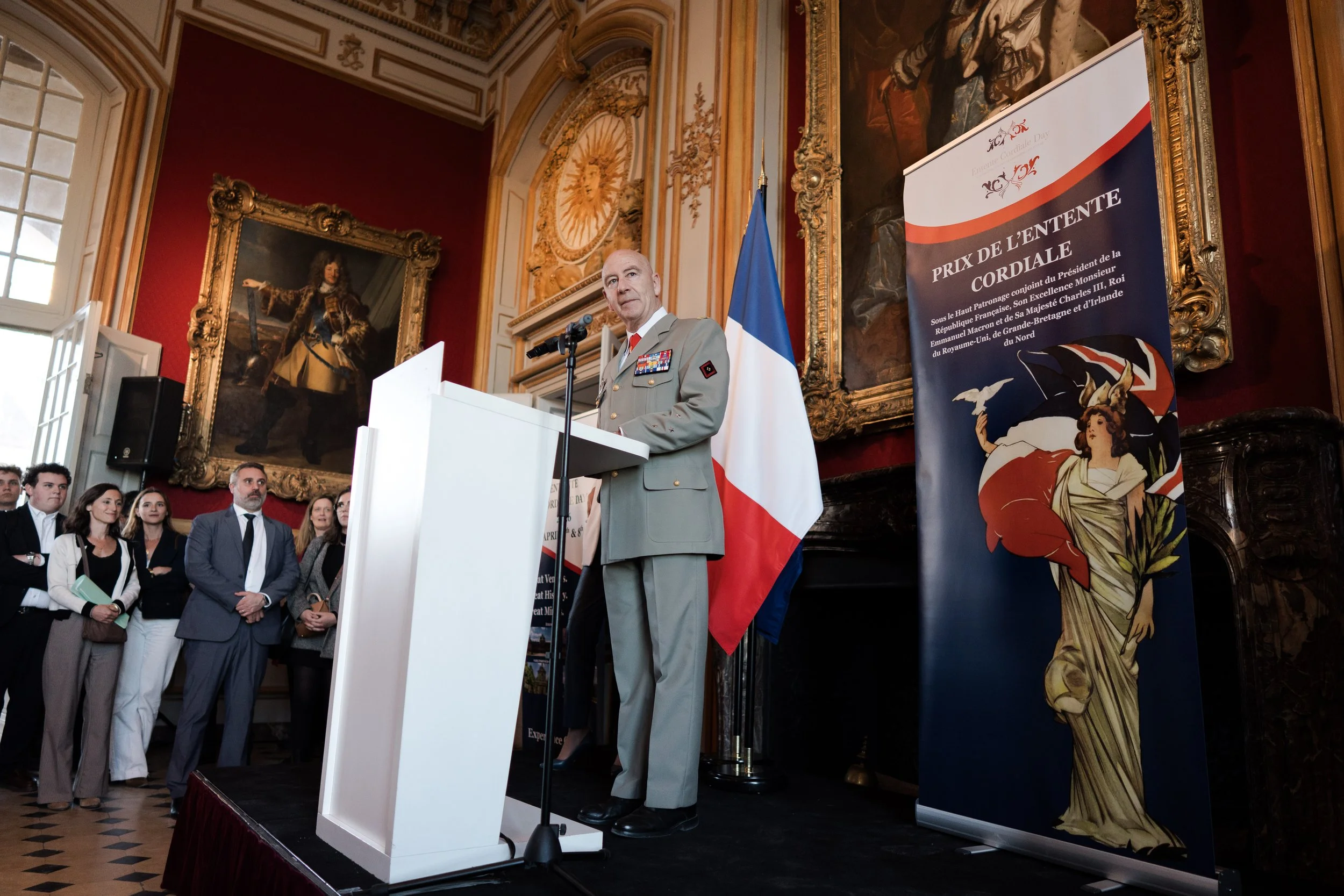 Sommet de l'Entente Cordiale Day 2026 à l’Hôtel national des Invalides. Reportage institutionnel et politique à Paris par Gauthier Bedrignans.