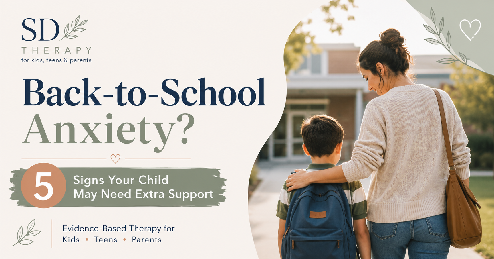 Back-to-School Anxiety: When Are "First Day Jitters" More Than Just a Phase?
