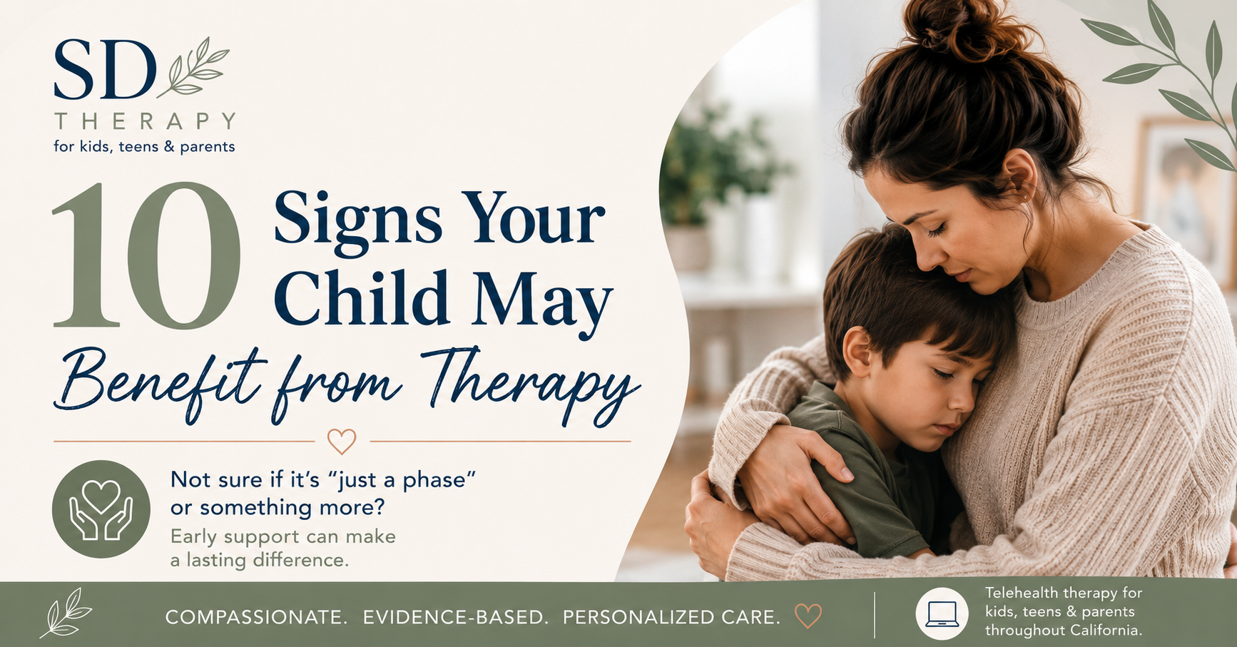 10 Signs Your Child May Benefit from Therapy