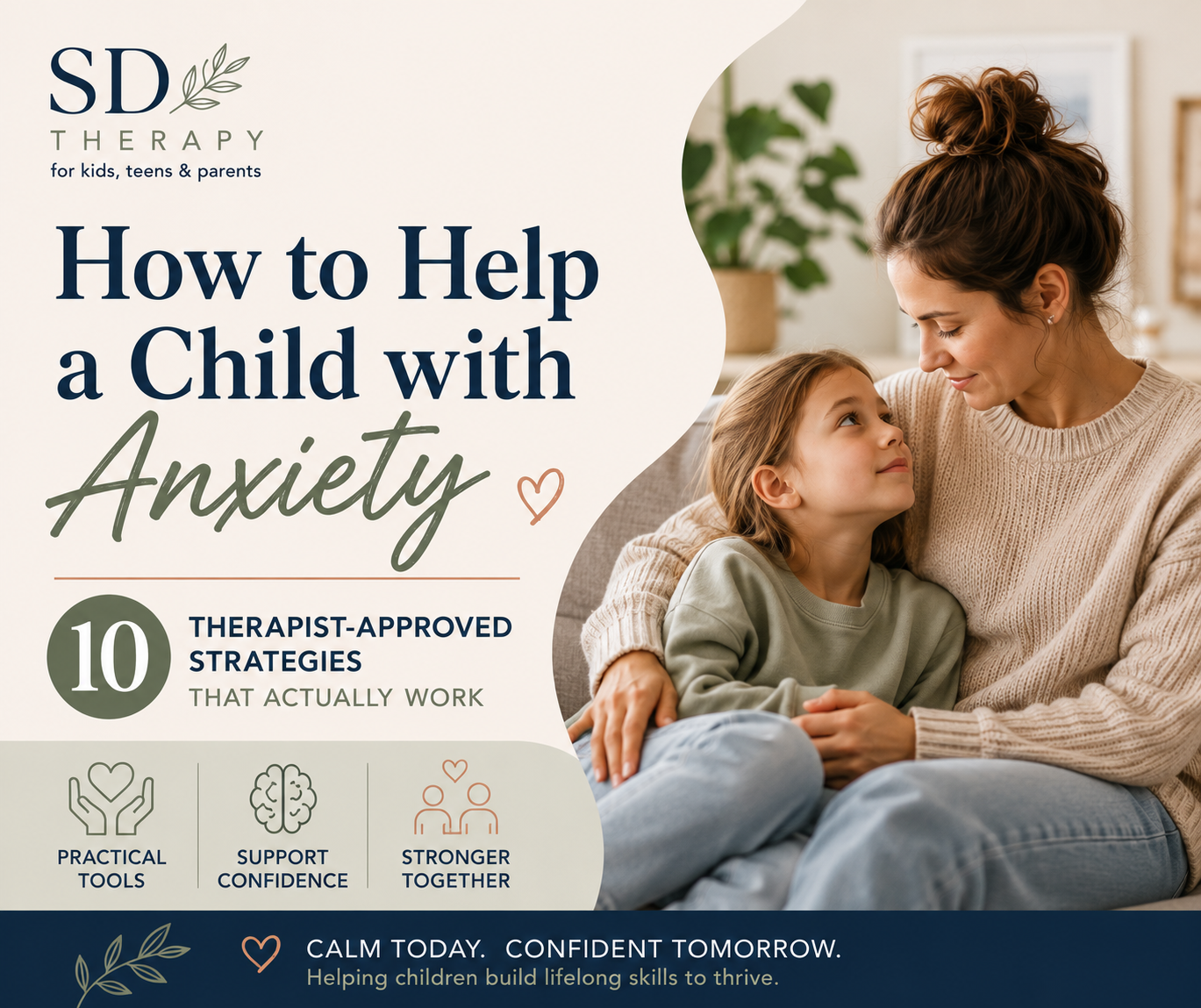 How to Help a Child with Anxiety: 10 Therapist-Approved Strategies That Actually Work