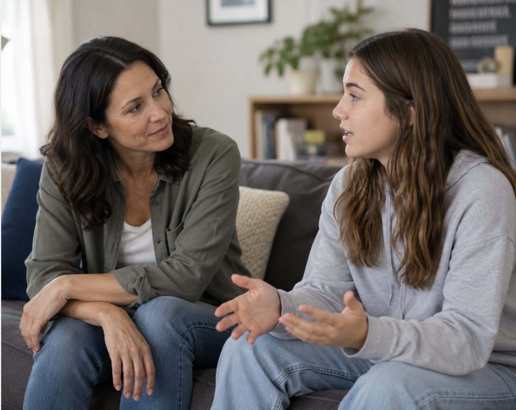 Parent coaching helping families better understand and support overwhelmed teenagers.