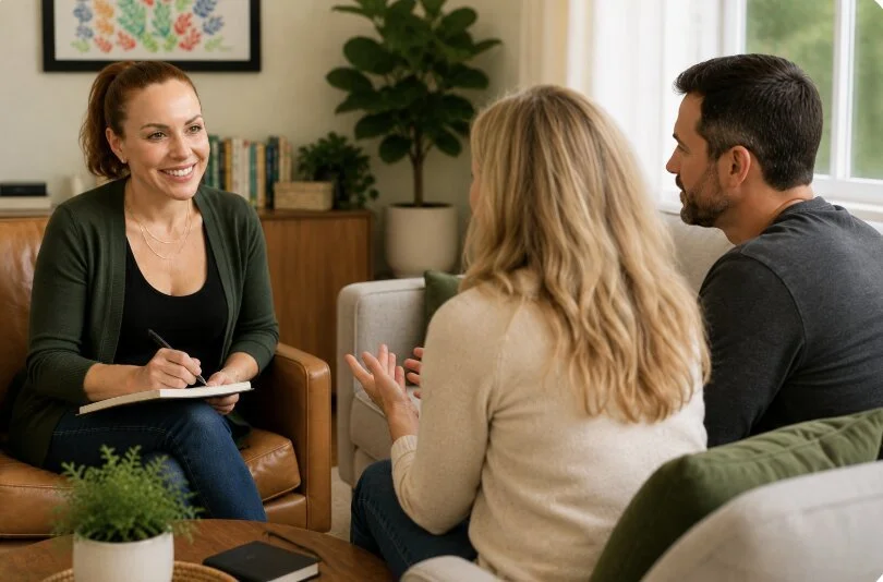 Parent coaching helping overwhelmed families create calmer, more connected relationships at home