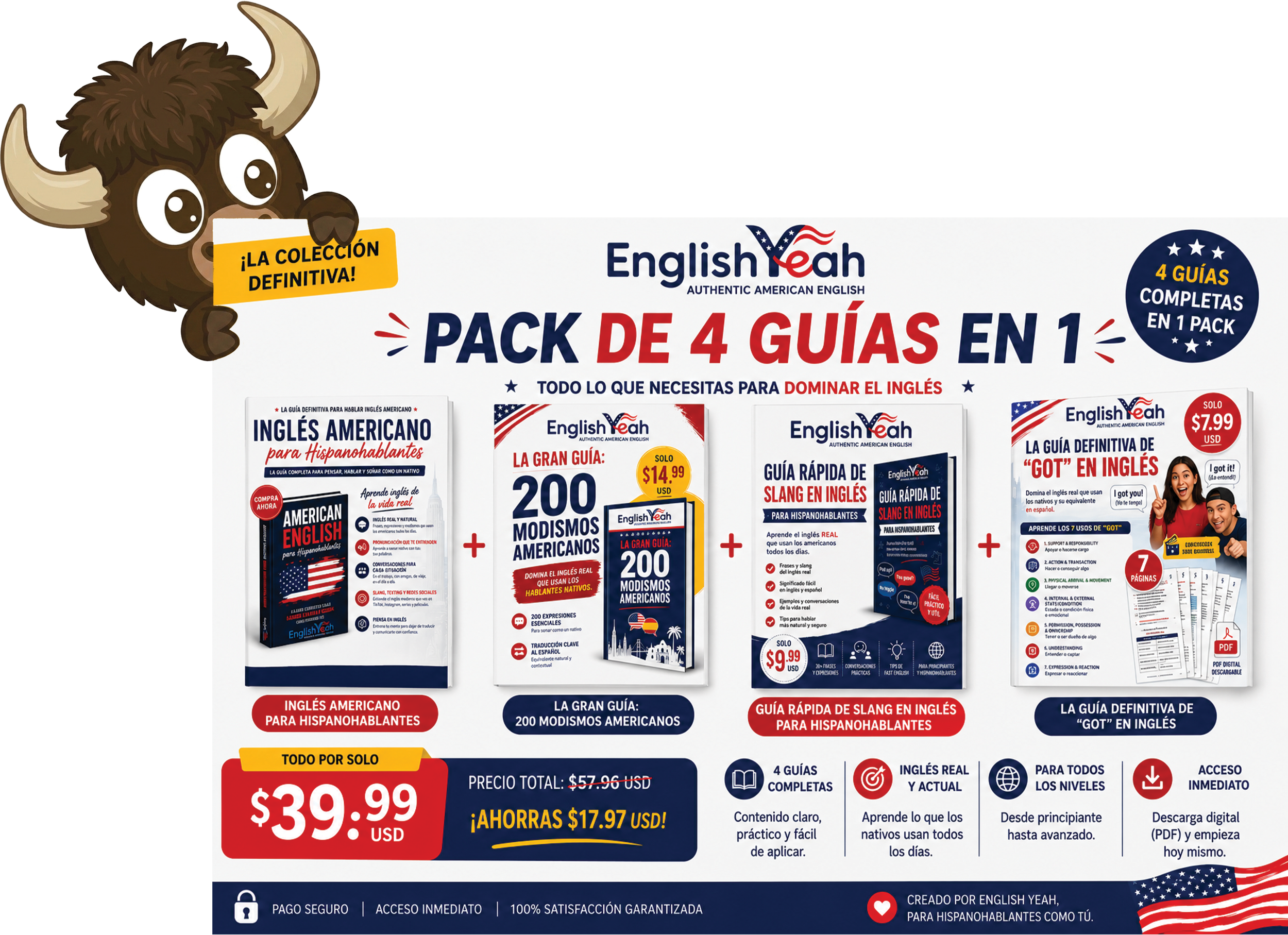 El Pack Completo: Domina el Inglés Americano | Guía Digital