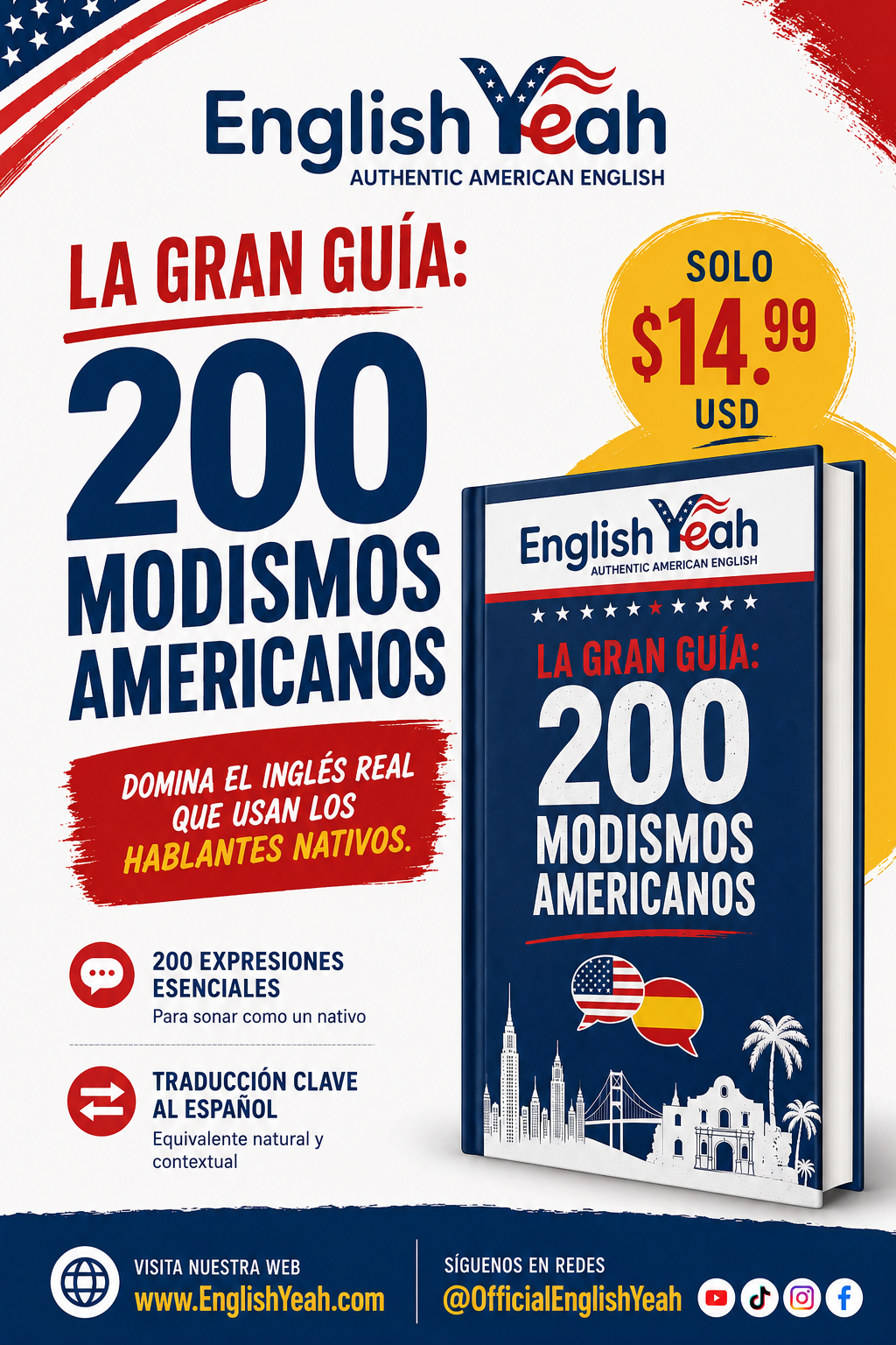 La Gran Guía: 200 Modismos Americanos PDF