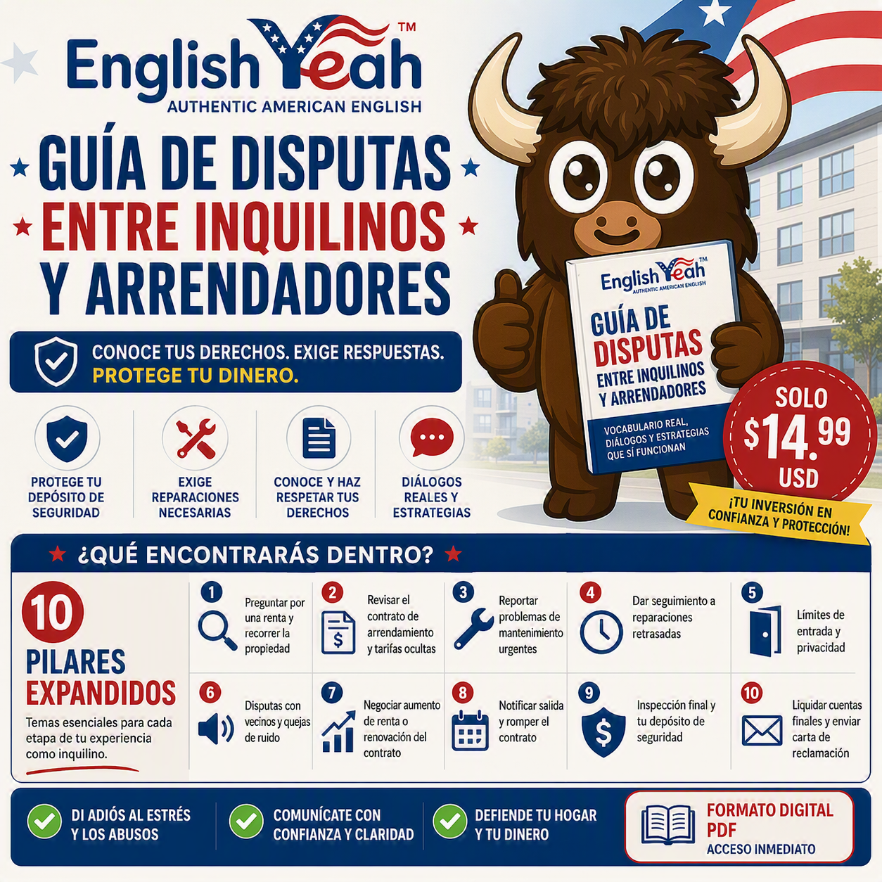 Guía de Disputas entre Inquilinos y Arrendadores USA | Guía Digital