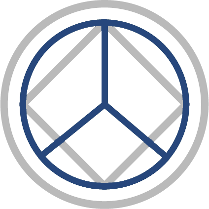 The Accessible College Aid Solutions icon, highlighting a 3-part pie symbol in the middle