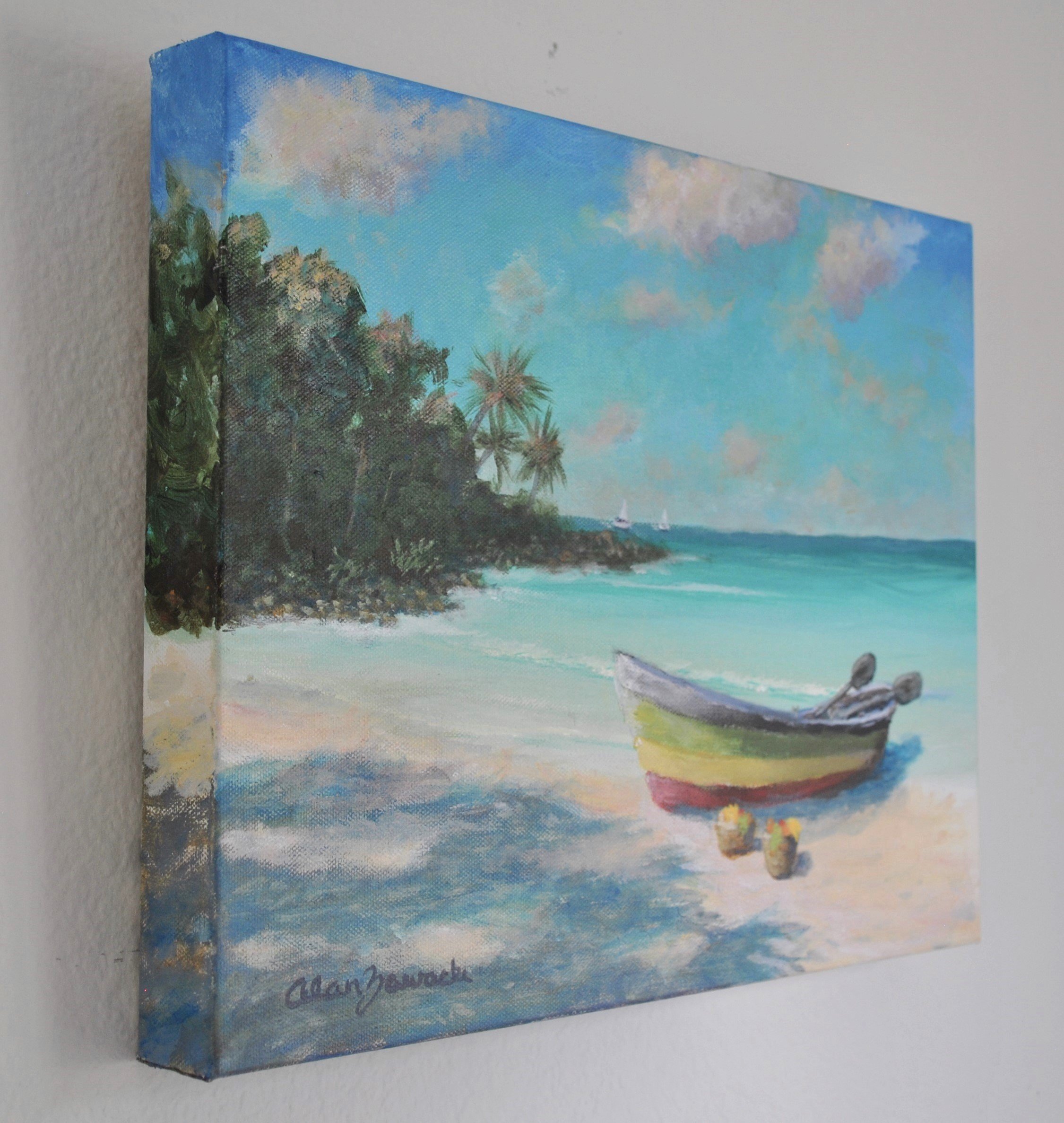 Good Morning Jamaica by Alan Zawacki - left side.JPG