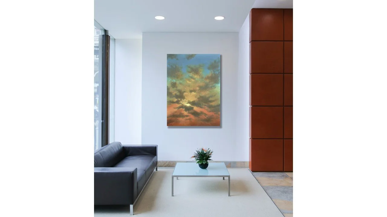 Sky Burst on office wall.jpg