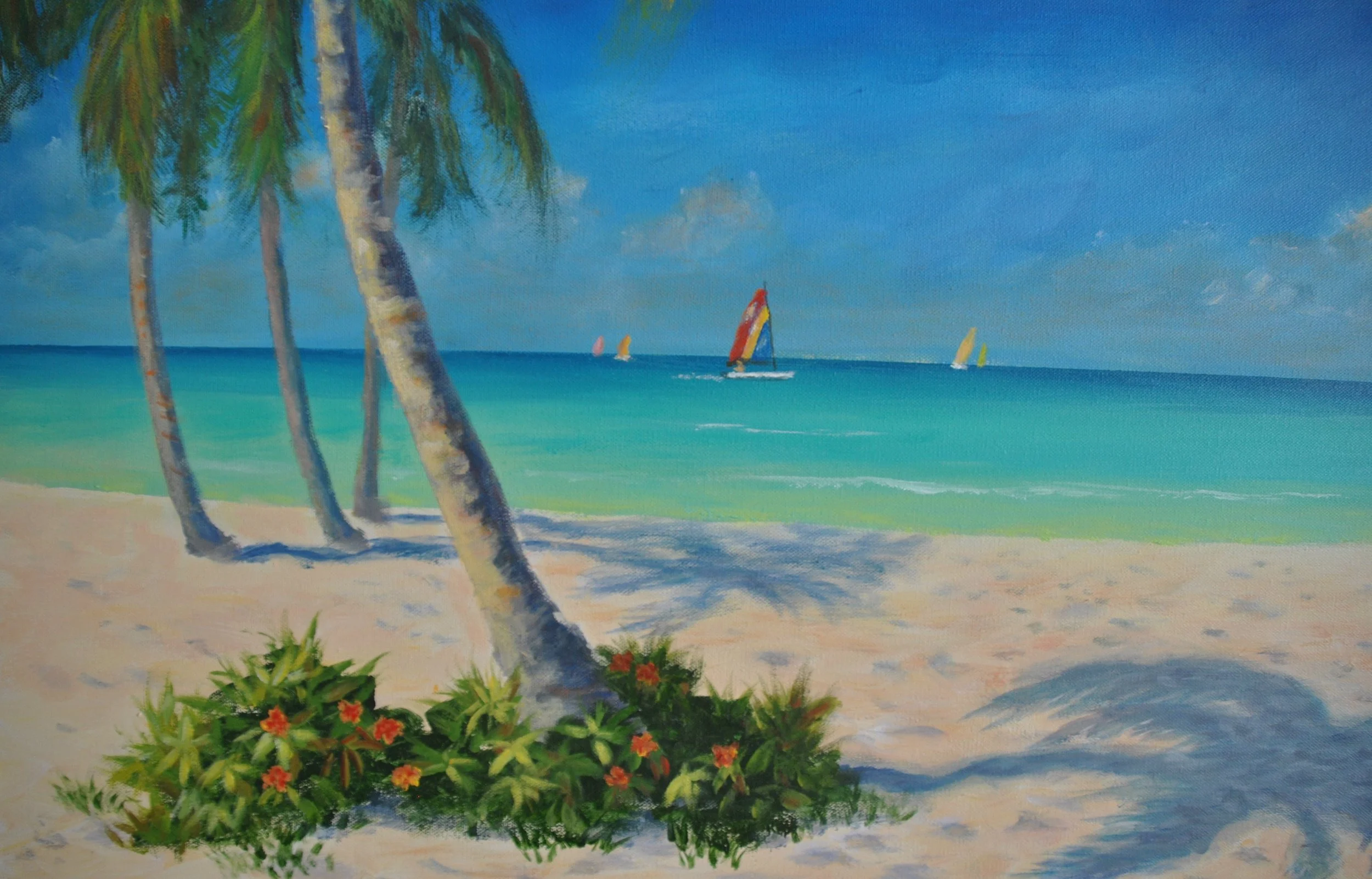 Sailing Paradise by Alan Zawacki - close up - d.JPG