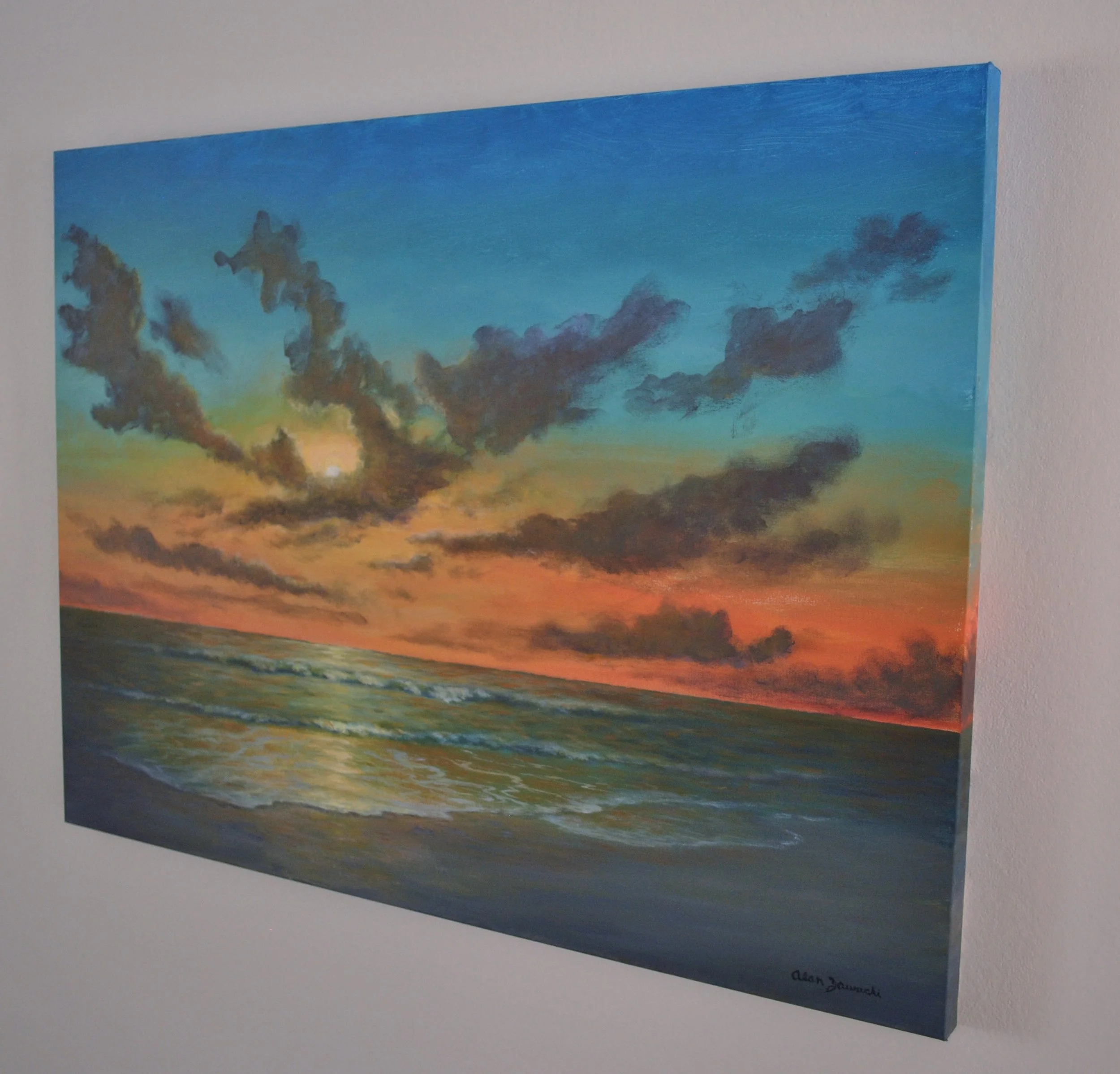 Sunset Reflections by Alan Zawacki - side view.JPG