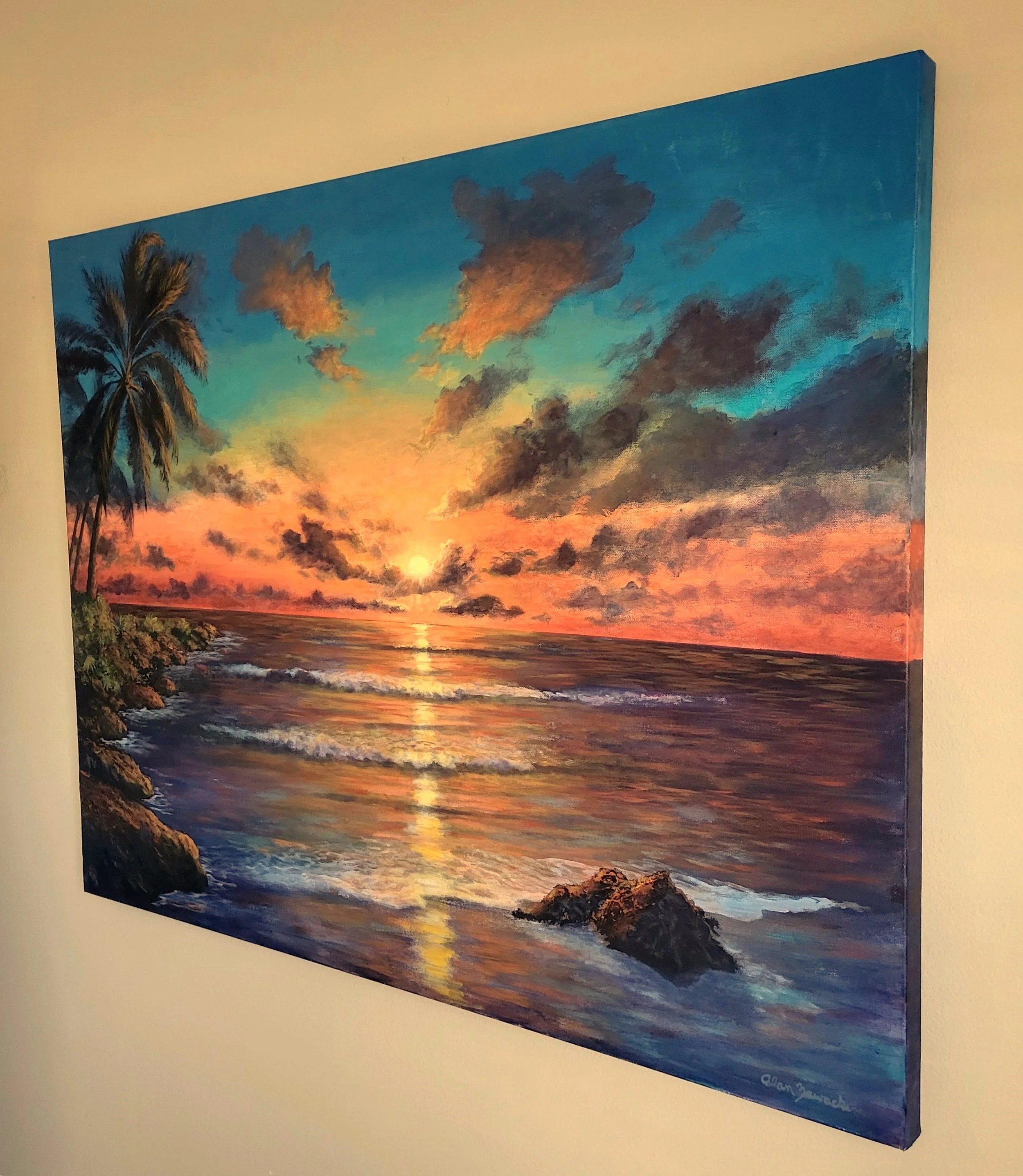 Sunset on the Rocks by Alan Zawacki - right side view.jpg