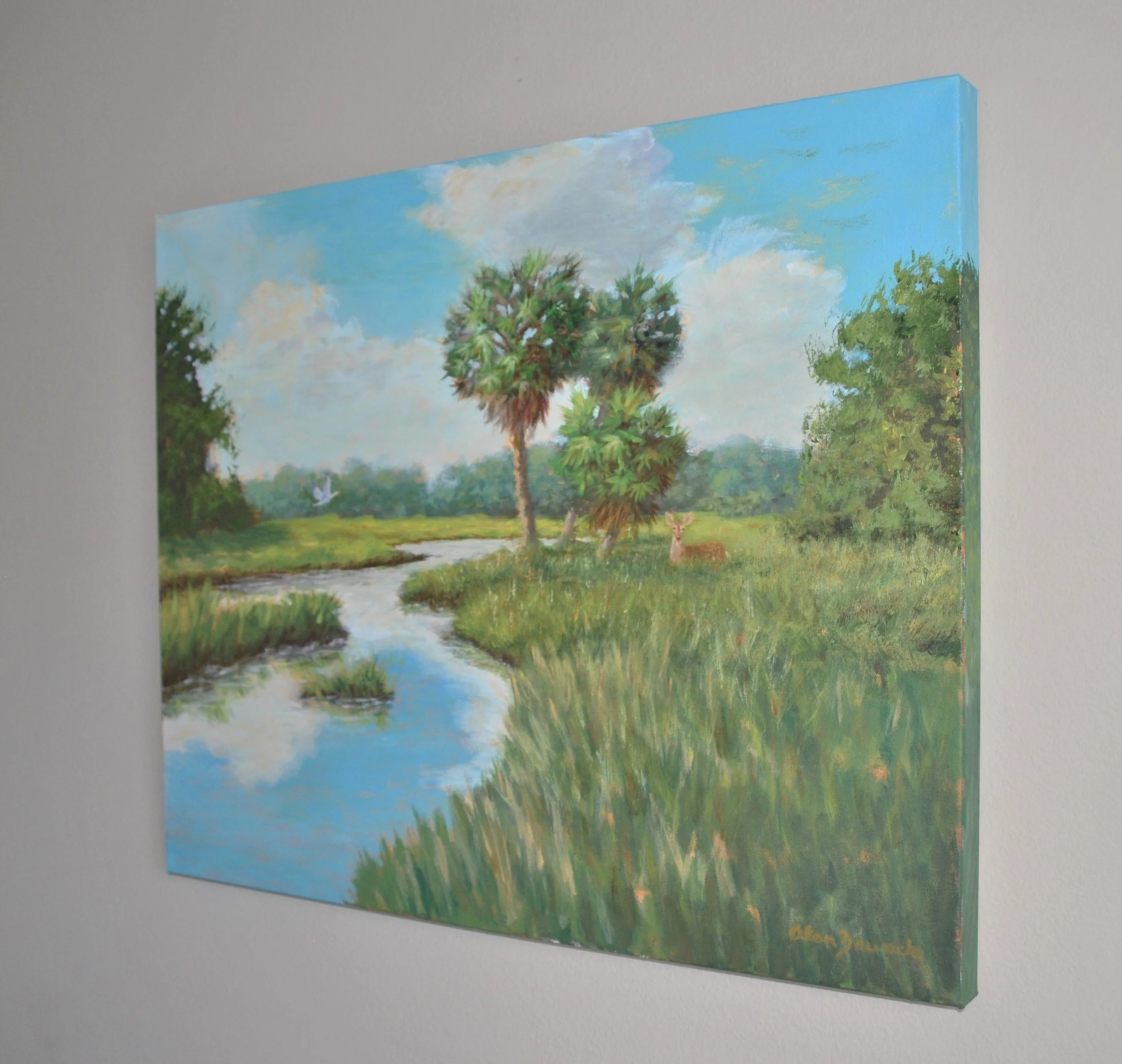 Old Florida Wilderness by Alan Zawacki - side view.JPG