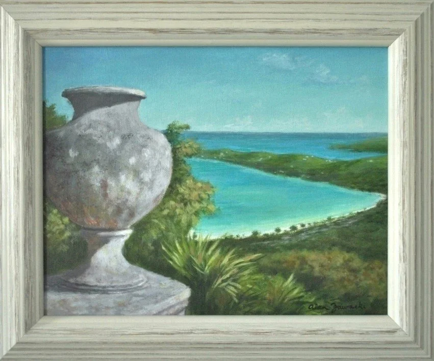 Overlooking Magens Bay by Alan Zawacki - in frame (2).jpg