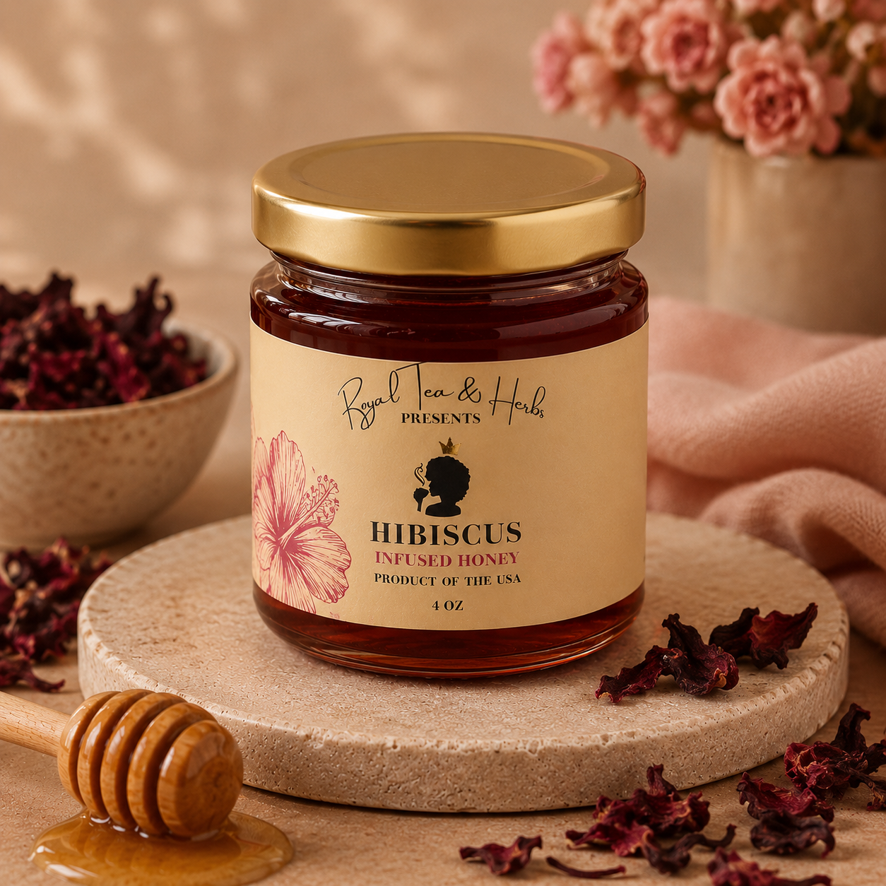 Hibiscus Honey