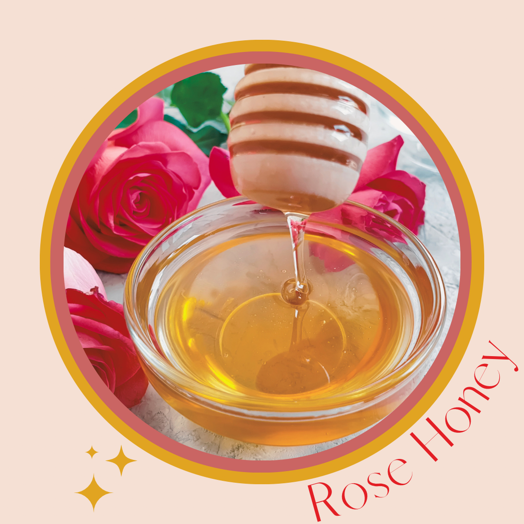 Rose Infused Honey
