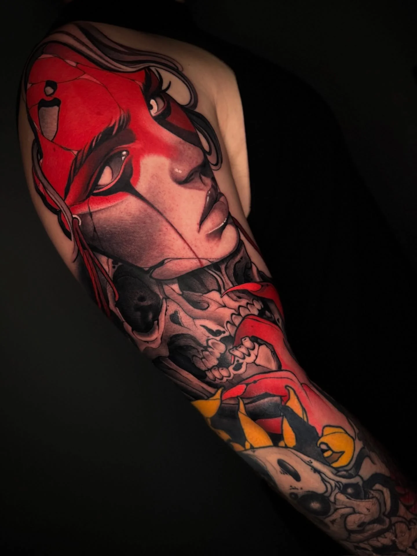 Neotraditional never misses 🔥

Artist- @rb.tattoo 

#tattoo #neotraditionaltattoos #southflorida #floridatattooartist #florida