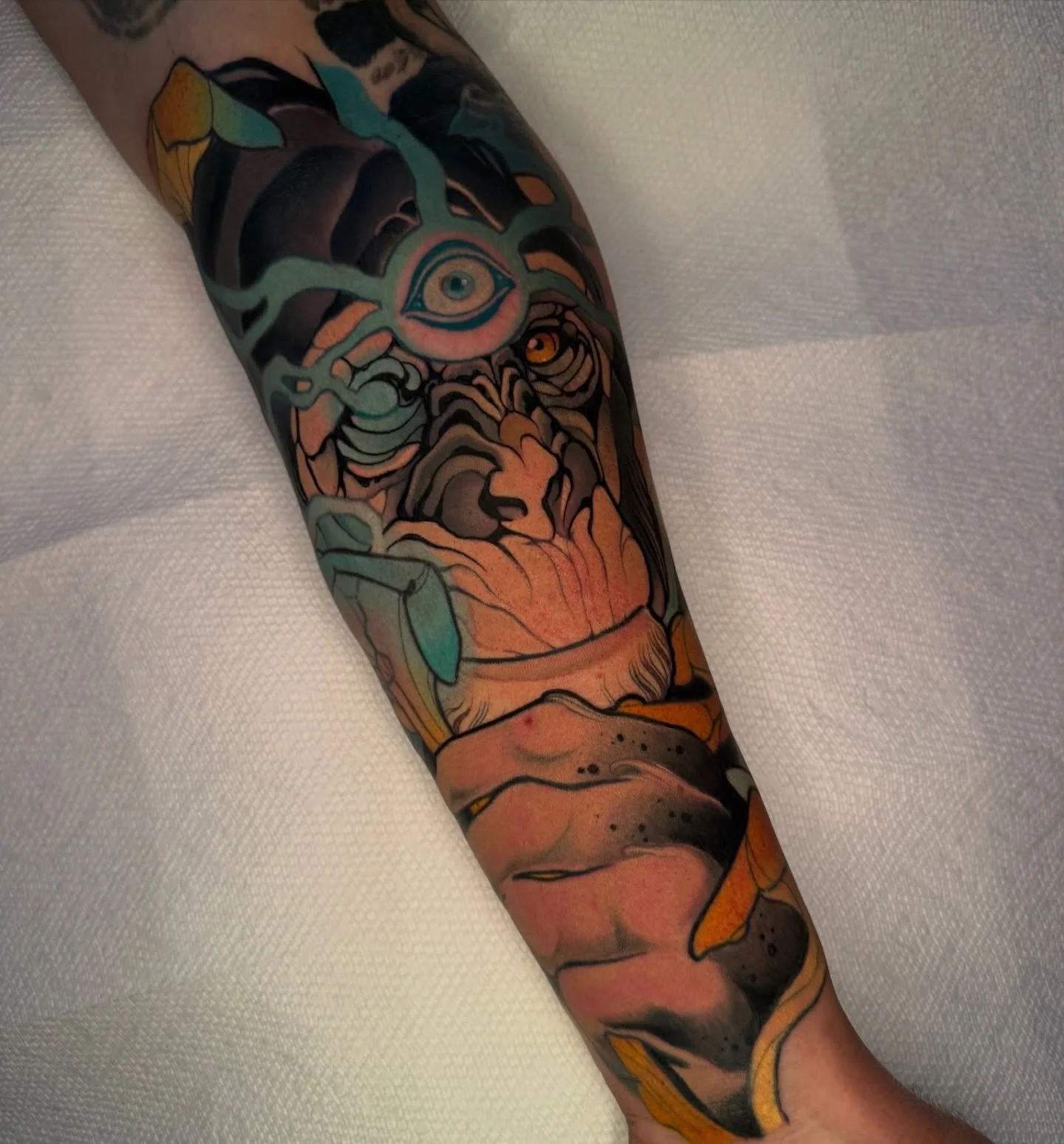 Another banger! 

Artist- @rb.tattoo 

#southflorida #floridatattooartist #neotraditionaltattoos #tattoo #tattoocommunity