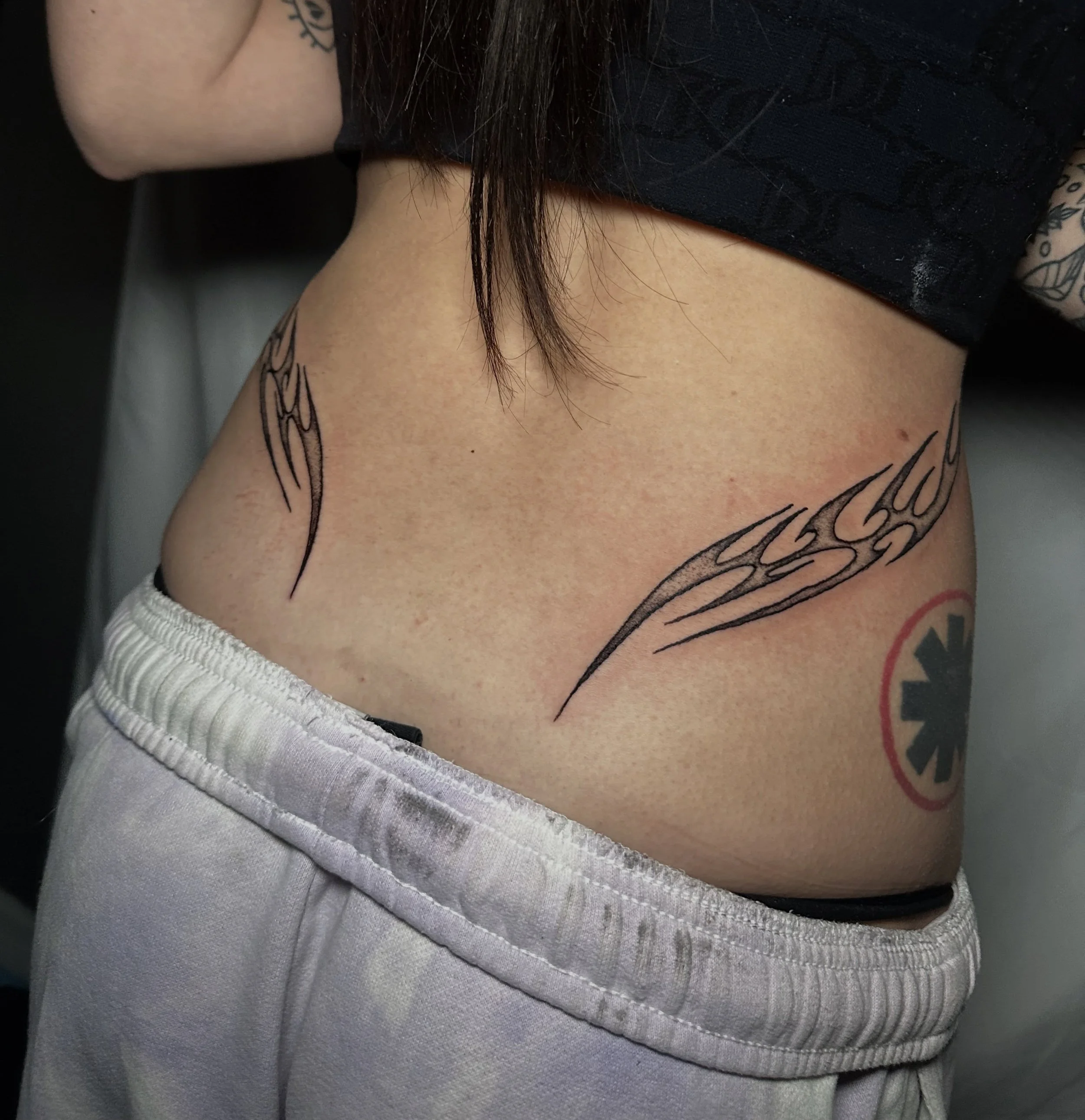Does this qualify as a tramp stamp?

#tribaltattoo #tattoo #tattoos #tattooartist #tattooed