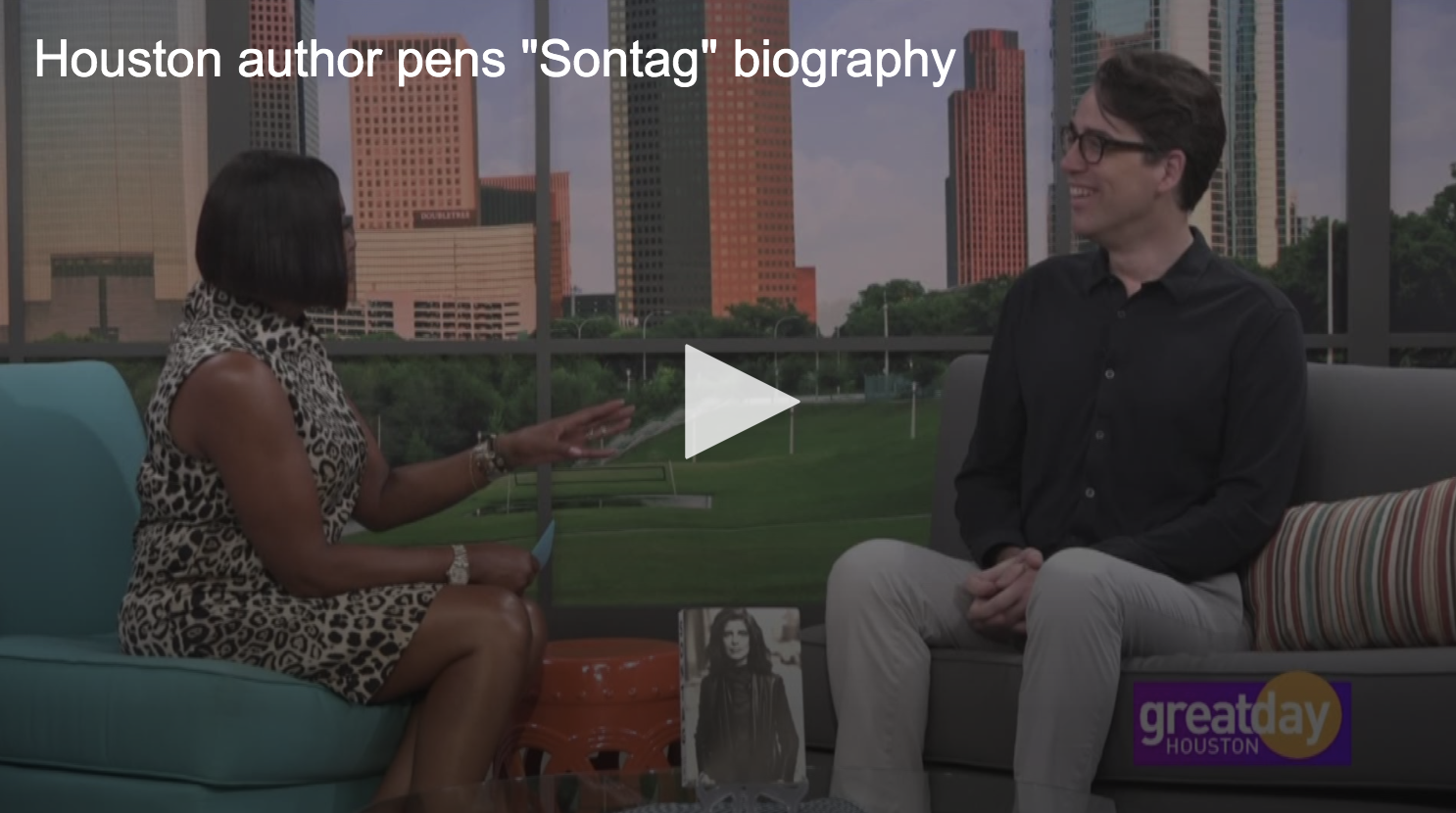 Interview with Benjamin Moser on KHOU-11