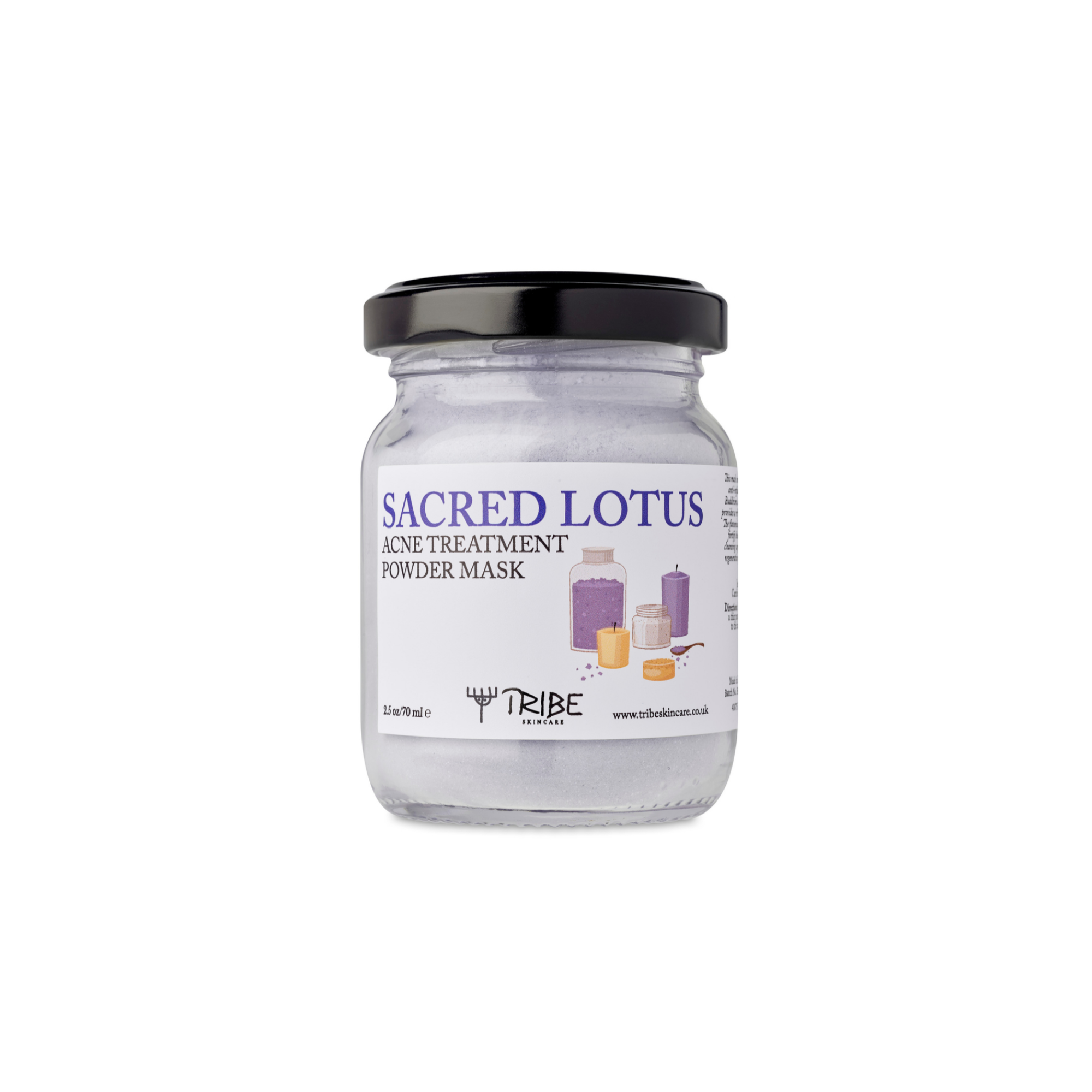 Tribe Skincare Sacred Lotus Acne Treatment Powder Mask