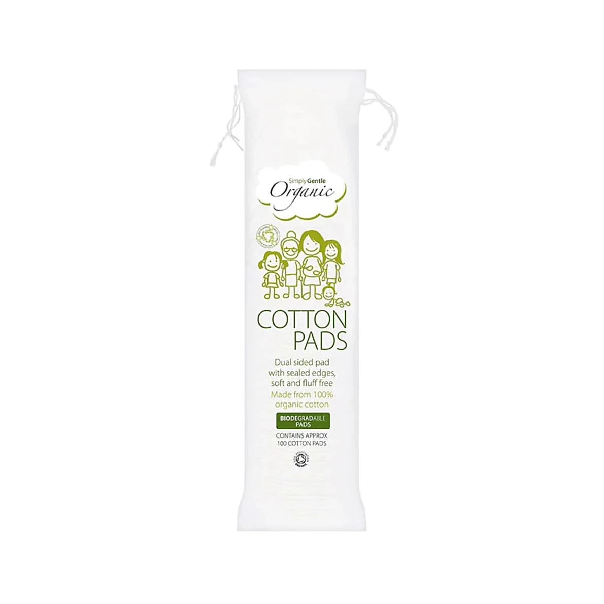 Simply Gentle Organic Cotton Pads