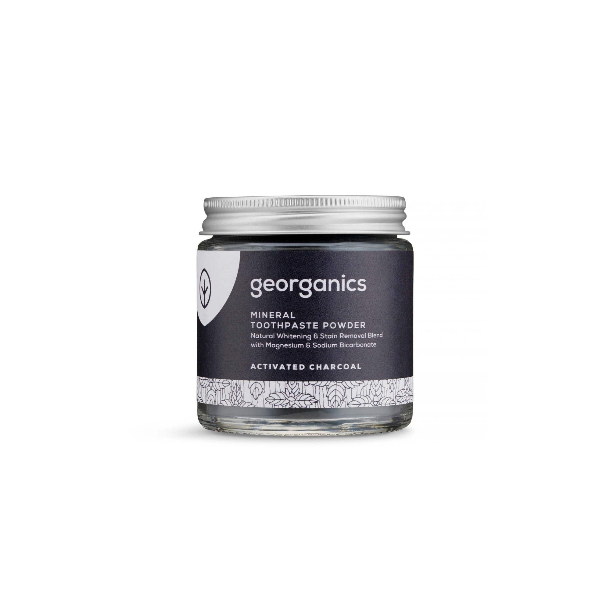 Georganics - Mineral Toothpaste Powder - Charcoal