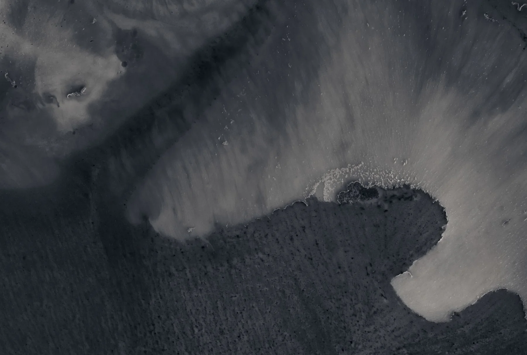 abstract black liquid