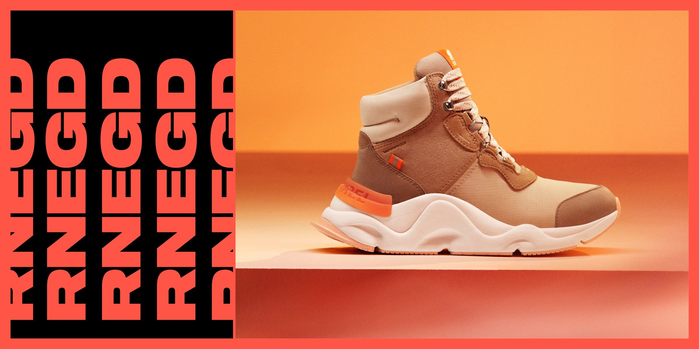 Sorel footwear product photograph