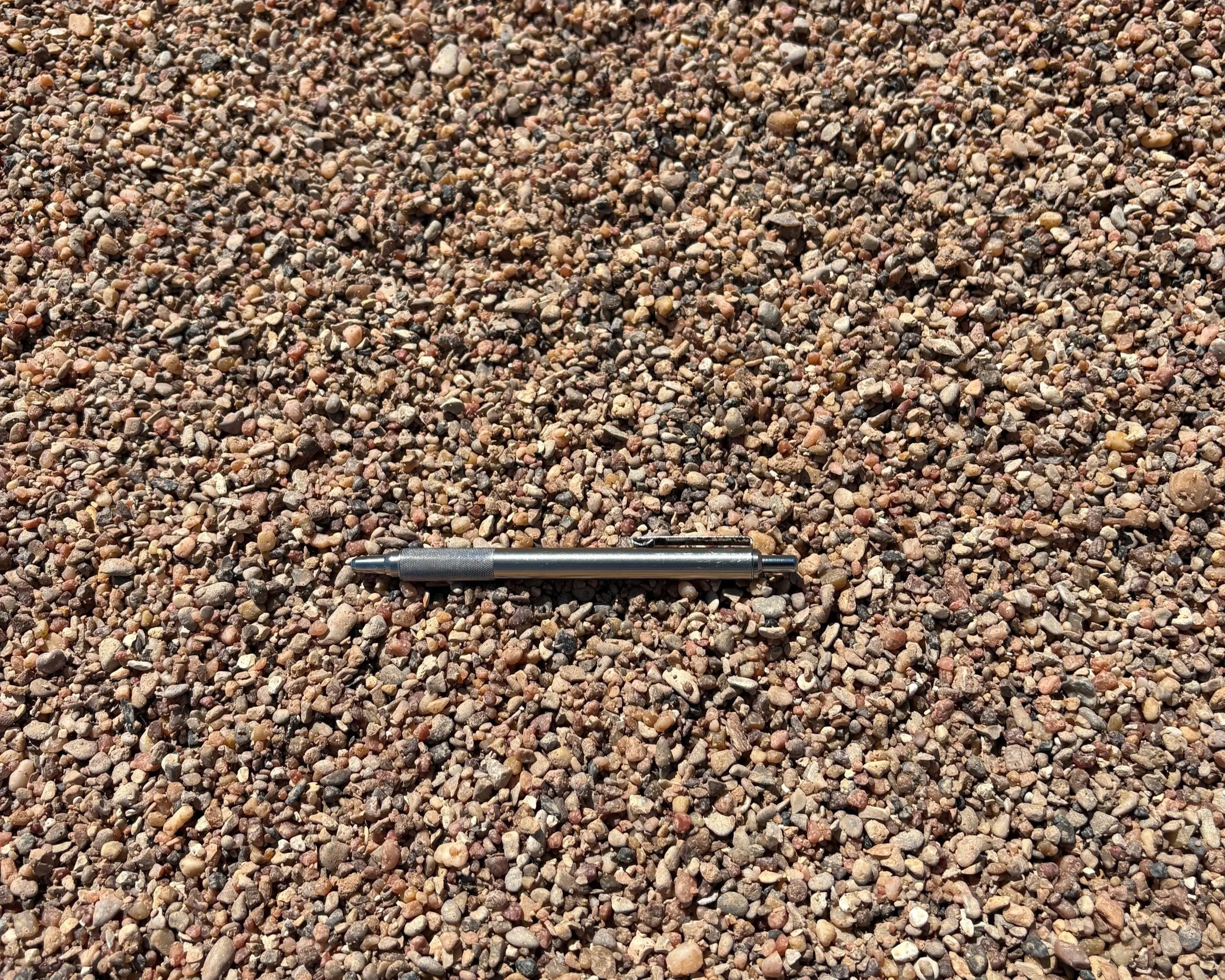 Pea Gravel 1/4" & under (#6 Torpedo) - $66 per cubic yard || Great for driveways, walkways, and patios; better used in flat areas