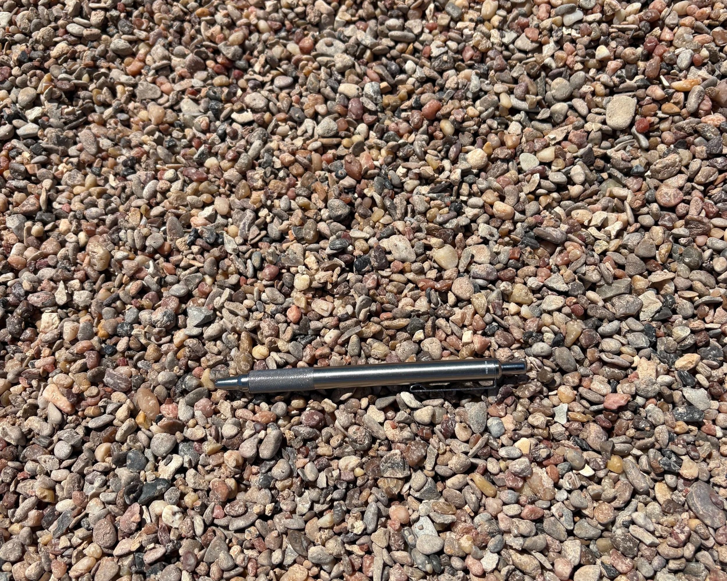 Pea Gravel 3/8" & under - $84 per cubic yard || Good erosion control for pathways, patios, and driveways