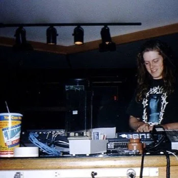 1992, Recording Wisdom with Keith "Fluffy" Auerbach at Chicago Trax Studios #ssl
