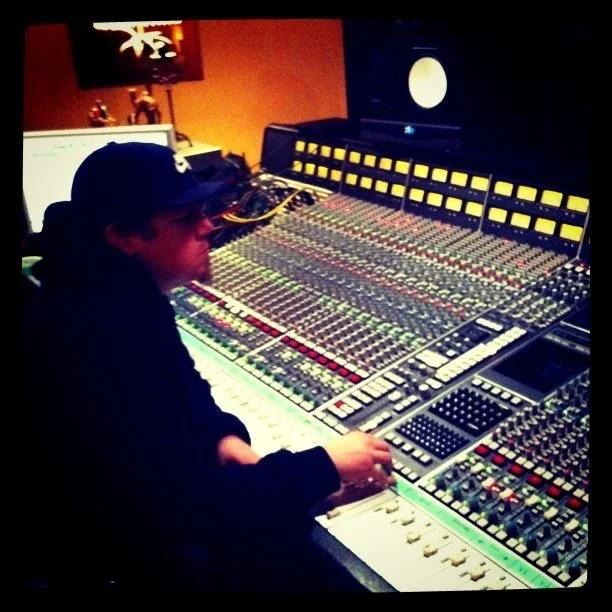Eric Powell at Vogville Recording, Port Coquitlam, British Columbia, Canada