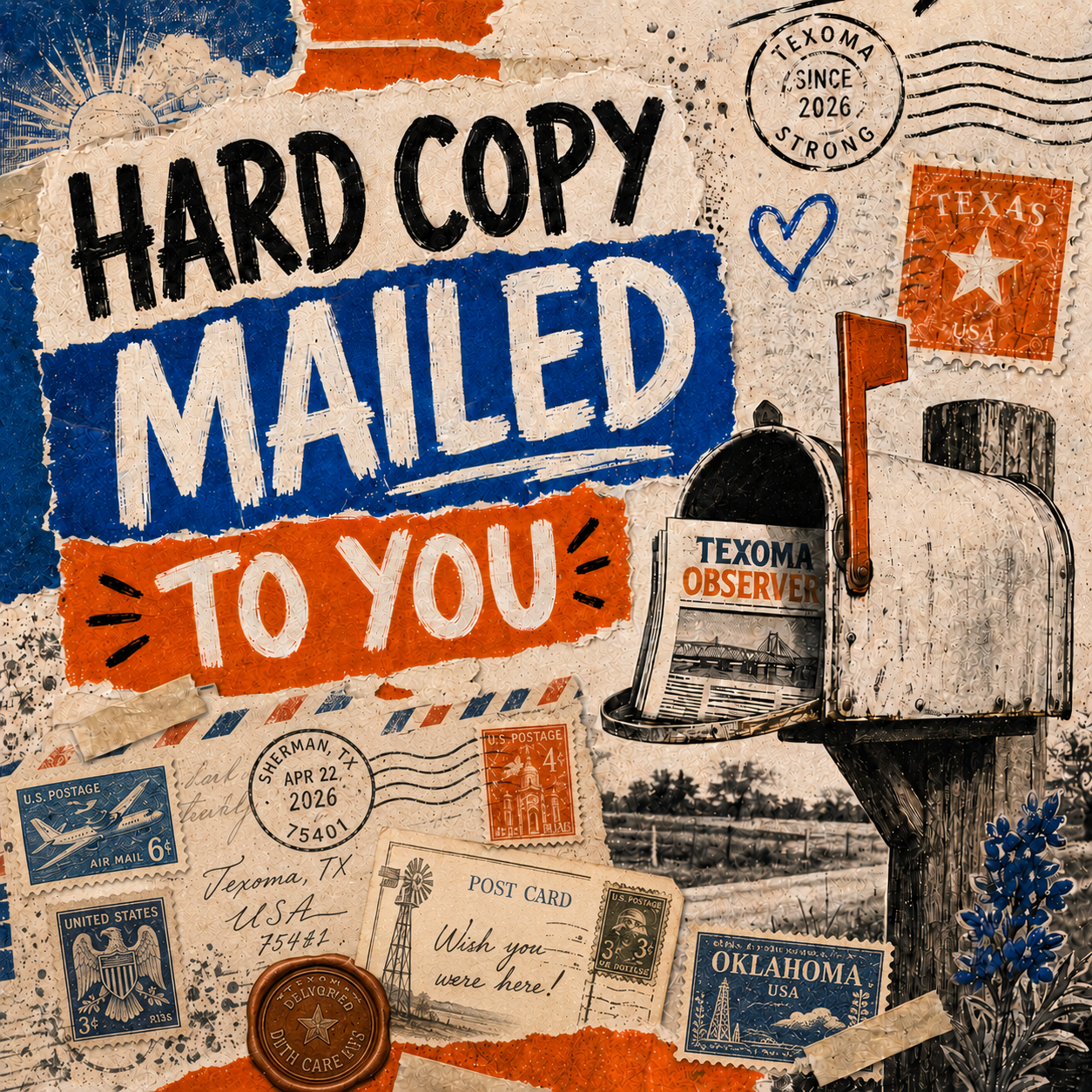 Monthly Hard Copy Mailed to You!