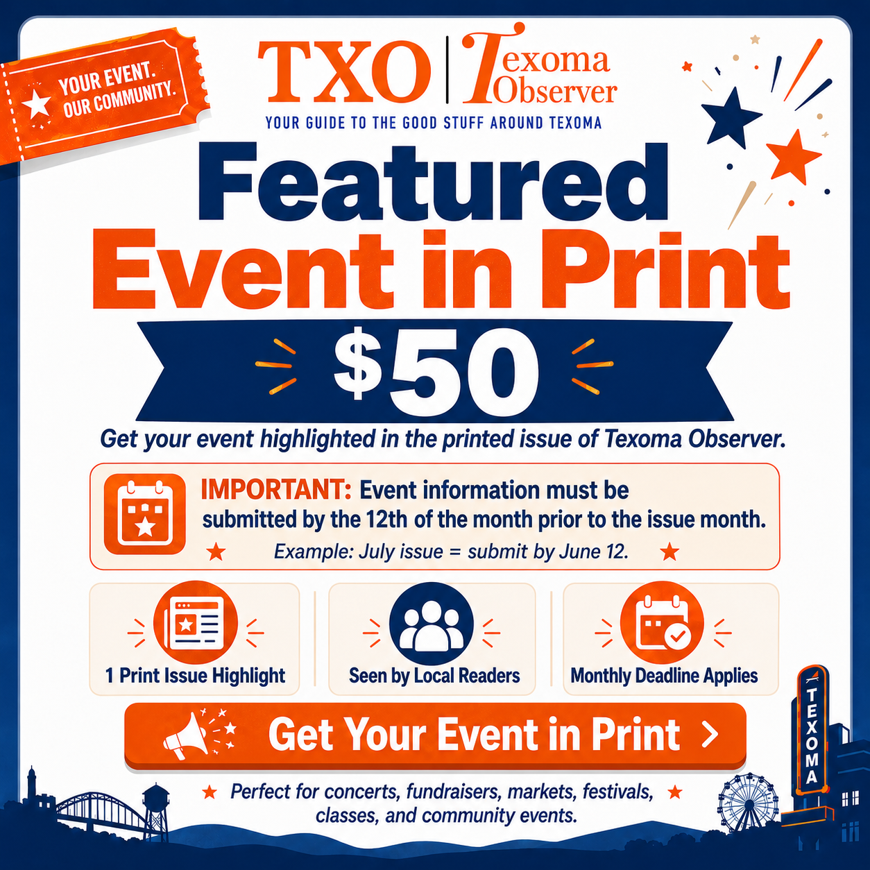 Featured Event in Print Issues