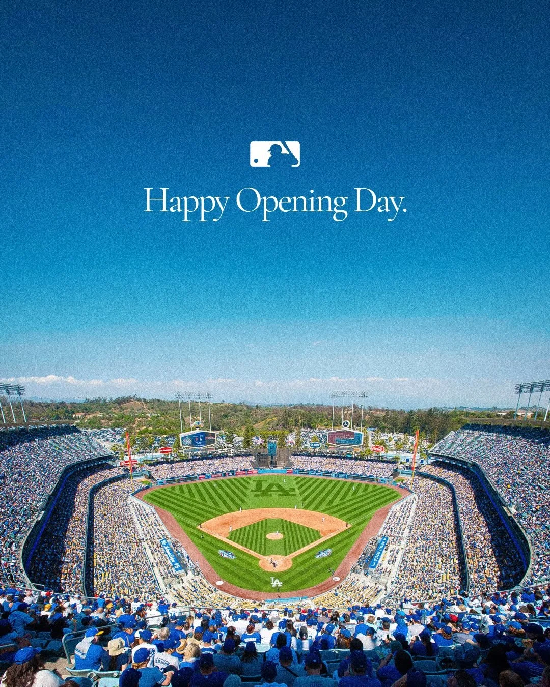 Baseball is back 

#MLB #OpeningDay #Baseball 

Photo credit:
Mets: City Field
White Sox: Jamie Sabau 
Nationals: @nationalspark 
Cubs: @cubs 
Twins: @mlb
Red Sox: @fenwaypark 
Reds: @reds 
Angels: Angel Stadium
Astros: @mlb
Padres: Lenny Ignelzi 
Ra