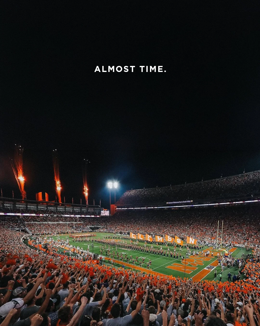 Soon&hellip;

Clemson: @clemsontigers
Georgia: @ugaathletics 
Tennessee: Calvin Mattheis
Penn State: @gopsusports 
Notre Dame: Matt Cashore
Washington: @uwathletics 
UNC: John Gardiner
LSU: Kirby Lee
Ohio State: Adam Cairns
Alabama: @ua_athletics 
In