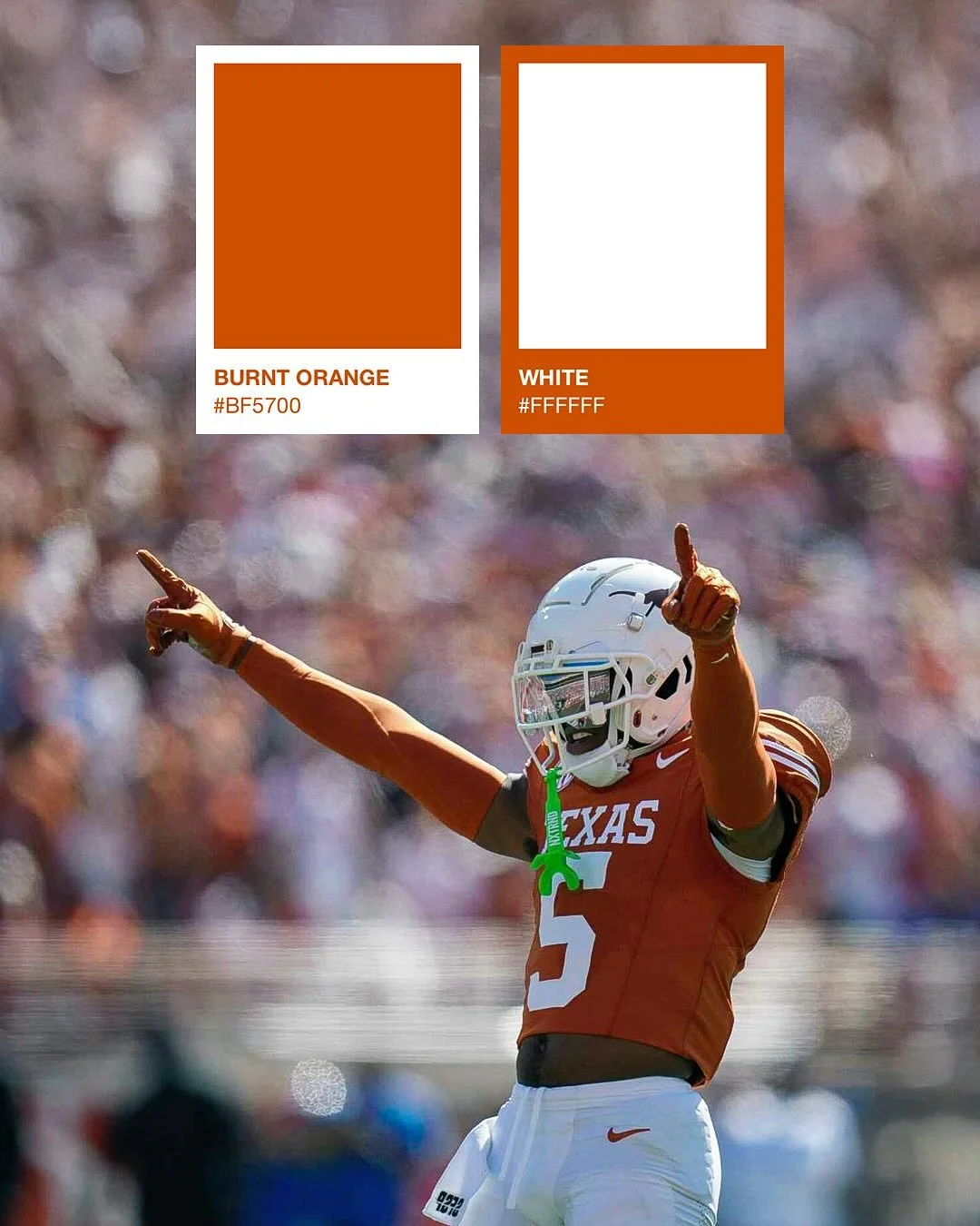 COLORS OF COLLEGE FOOTBALL