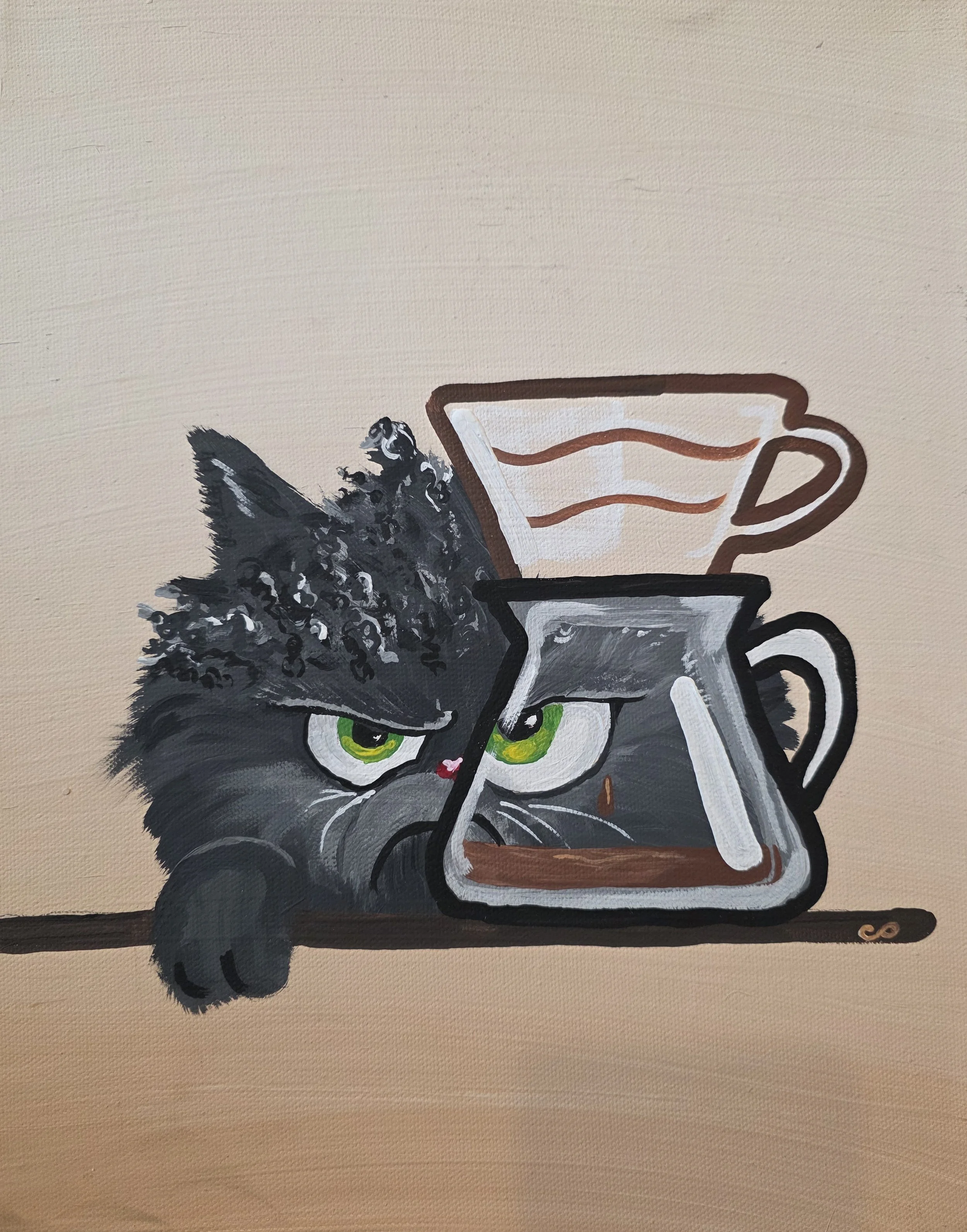 First Coffee, then....  11x14