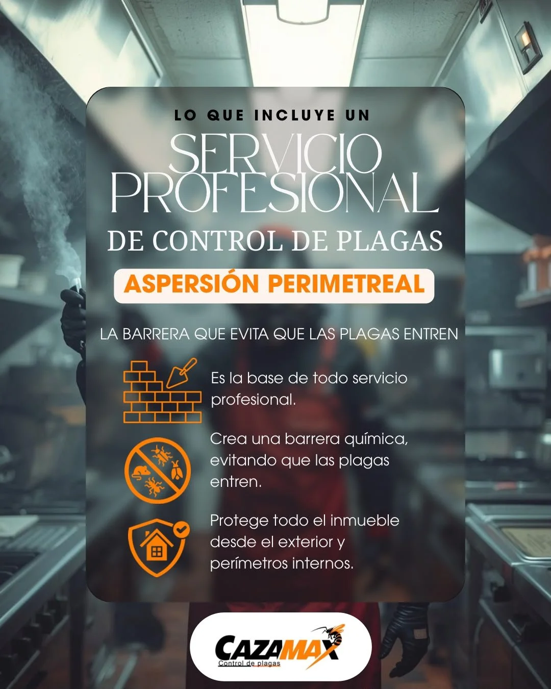 ¿Qué incluye un servicio profesional de control de plagas? Parte 4: Aplicación perimetral
