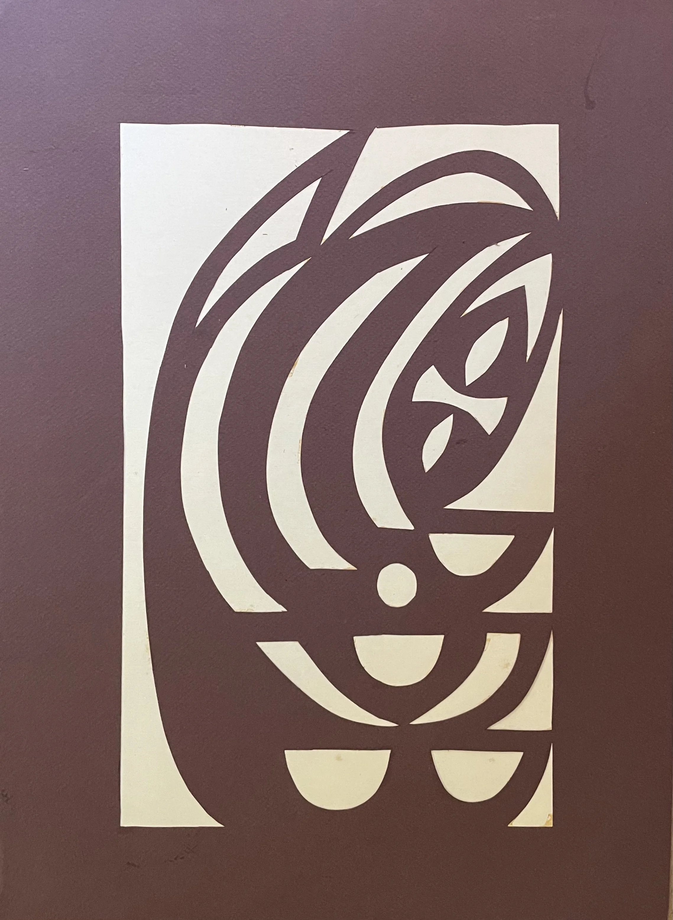  Untitled  
Layered paper cuttings | 13" x 17"