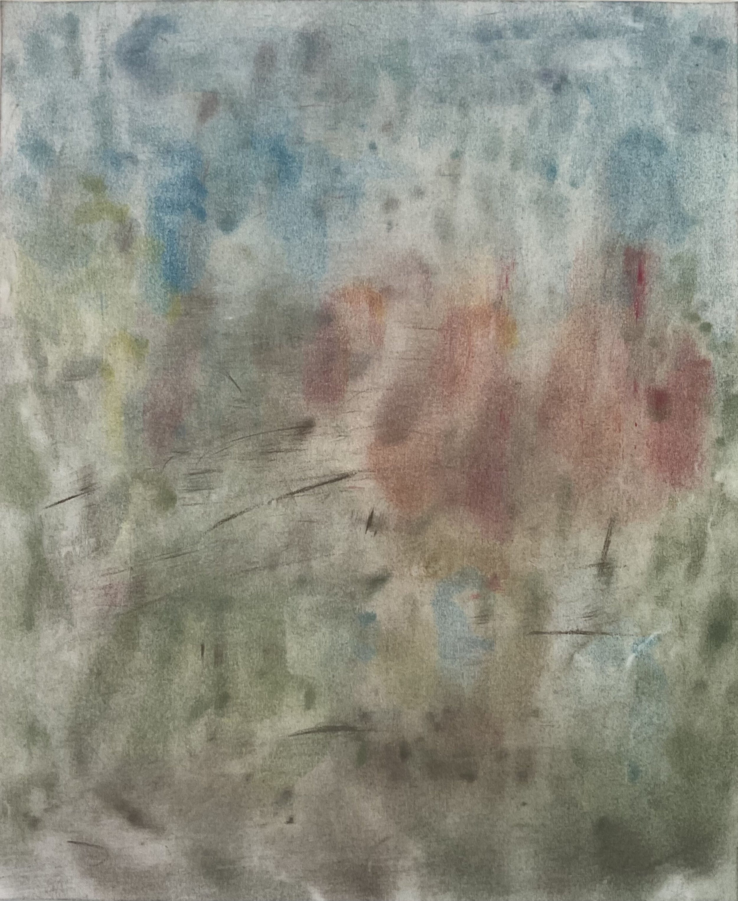  Flower III  
Soft pastels | 19" x 22"