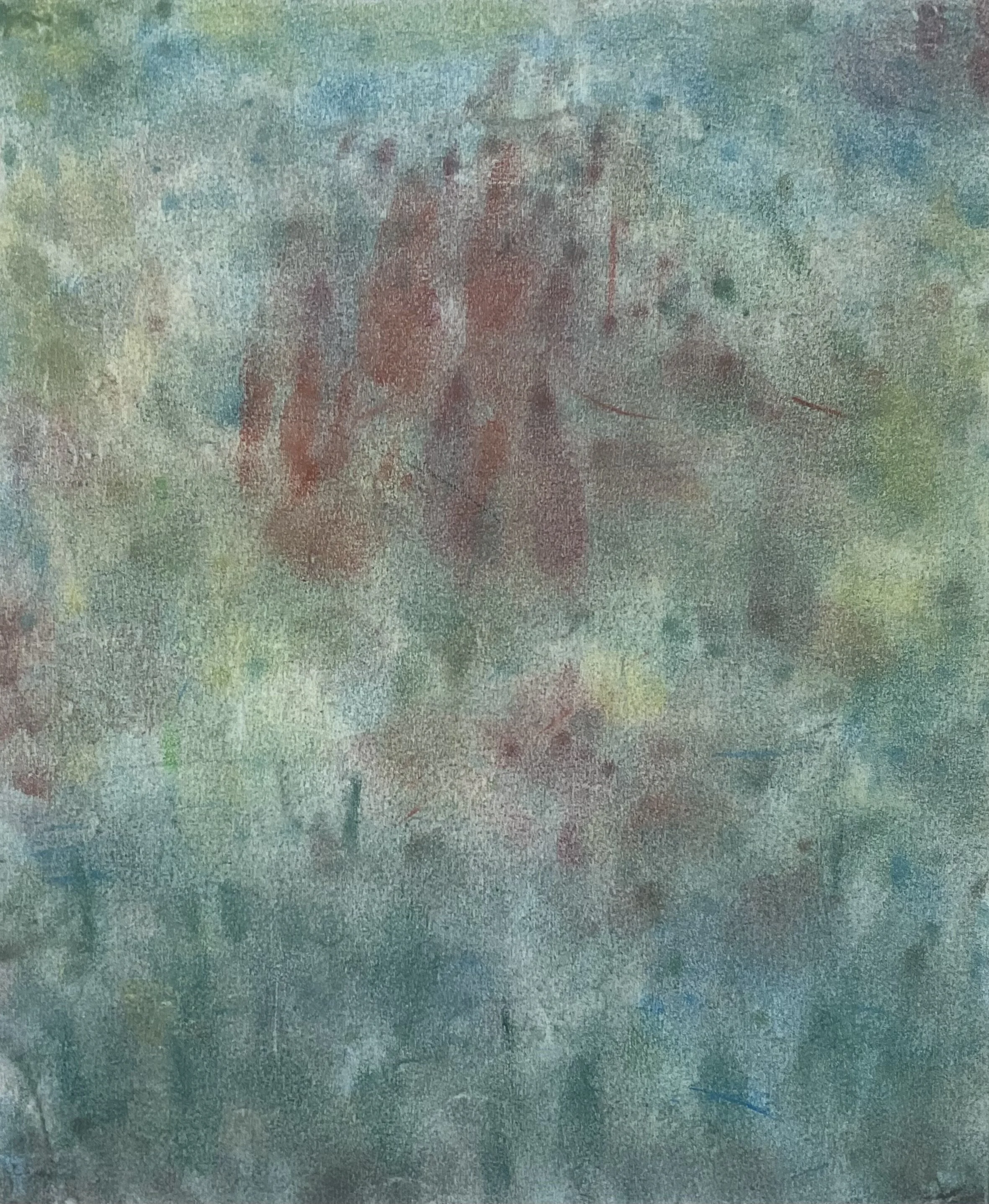  Flower I  
Soft pastels | 19" x 22"