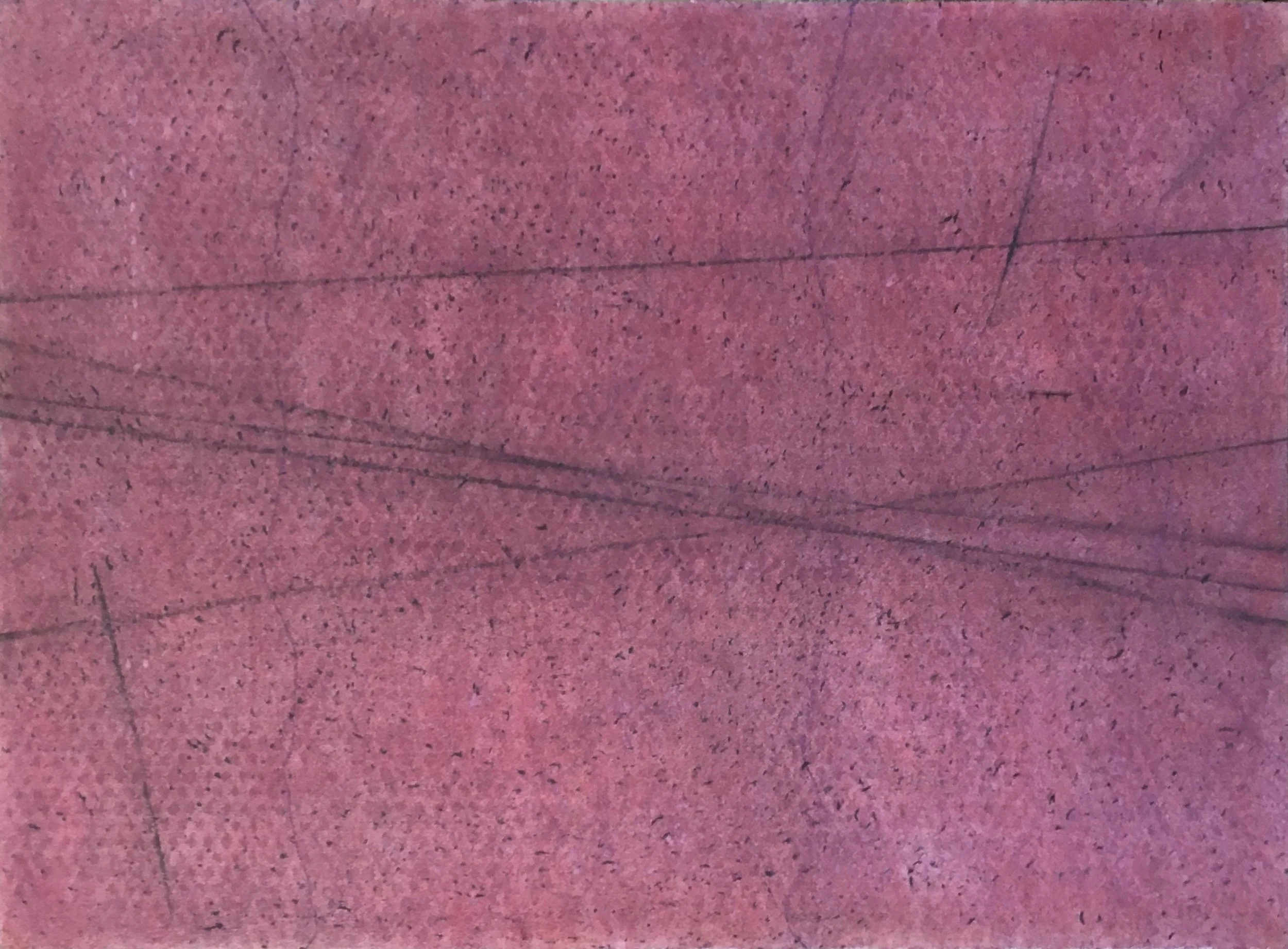  Stone I  
Soft pastels, acrylic, screen print, wax rubbing | 36" x 27"